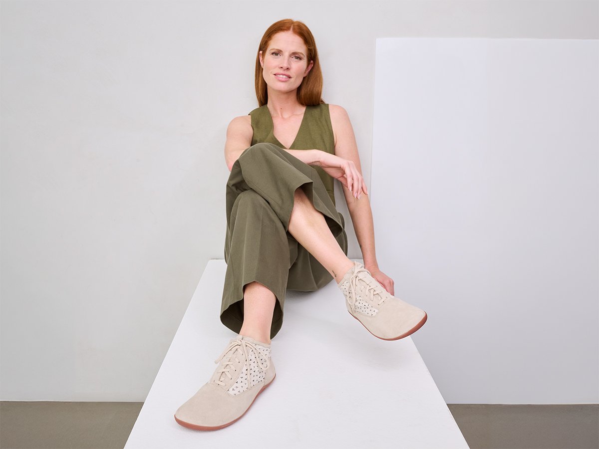 BÄR Schuhe Damenschuhe Blair in sand aus Rindnappaleder, Kalbveloursleder - Anlass: Freizeitschuhe (Emotionsbild) BÄR Schuhe Damenschuhe Freizeitschuhe Blair sand Rindnappaleder, Kalbveloursleder Emotionsbild