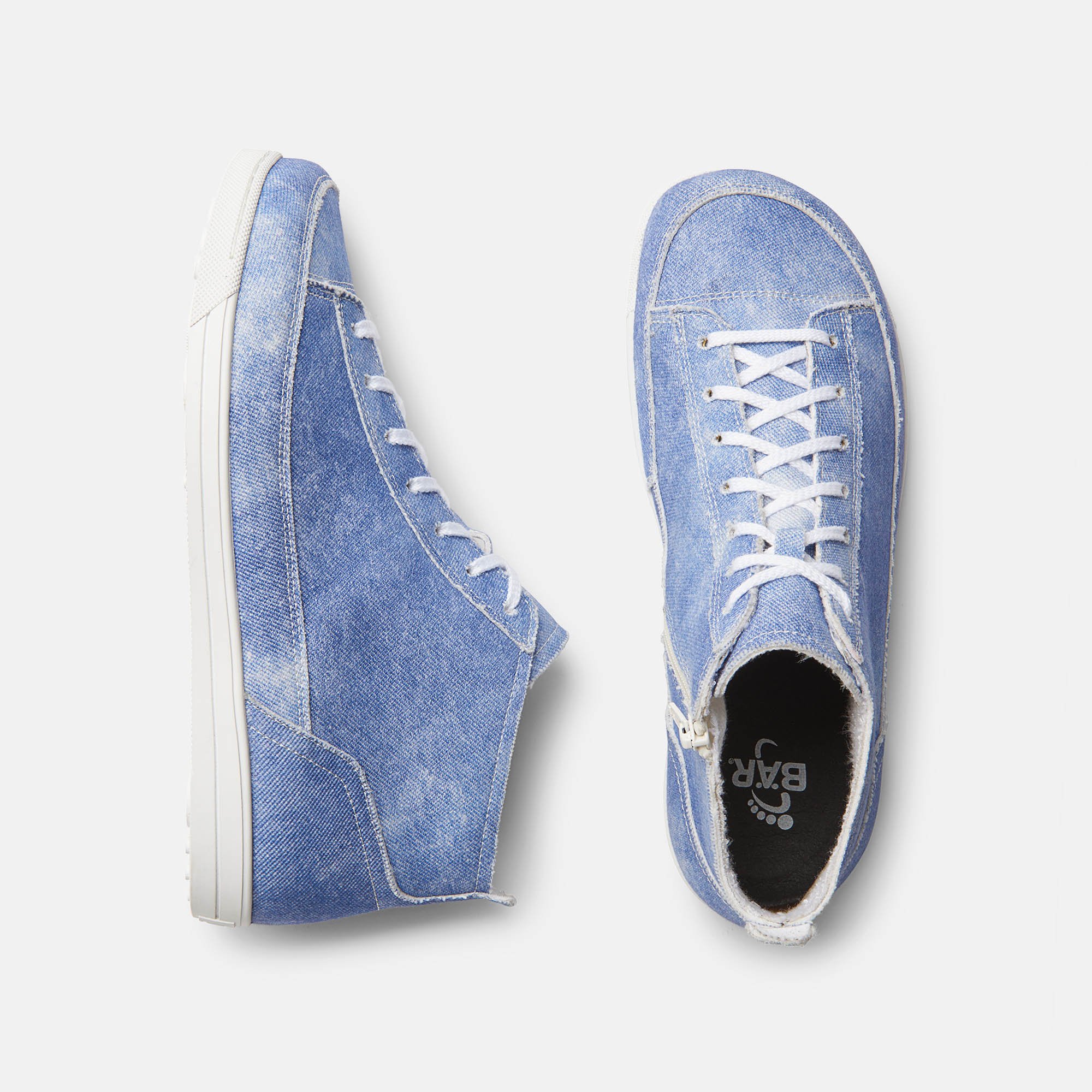 BÄR Schuhe Damenschuhe Aloe in jeans aus Textil - Anlass: Freizeitschuhe (Ansicht von oben) BÄR Schuhe Damenschuhe Freizeitschuhe Aloe jeans Textil Ansicht von oben
