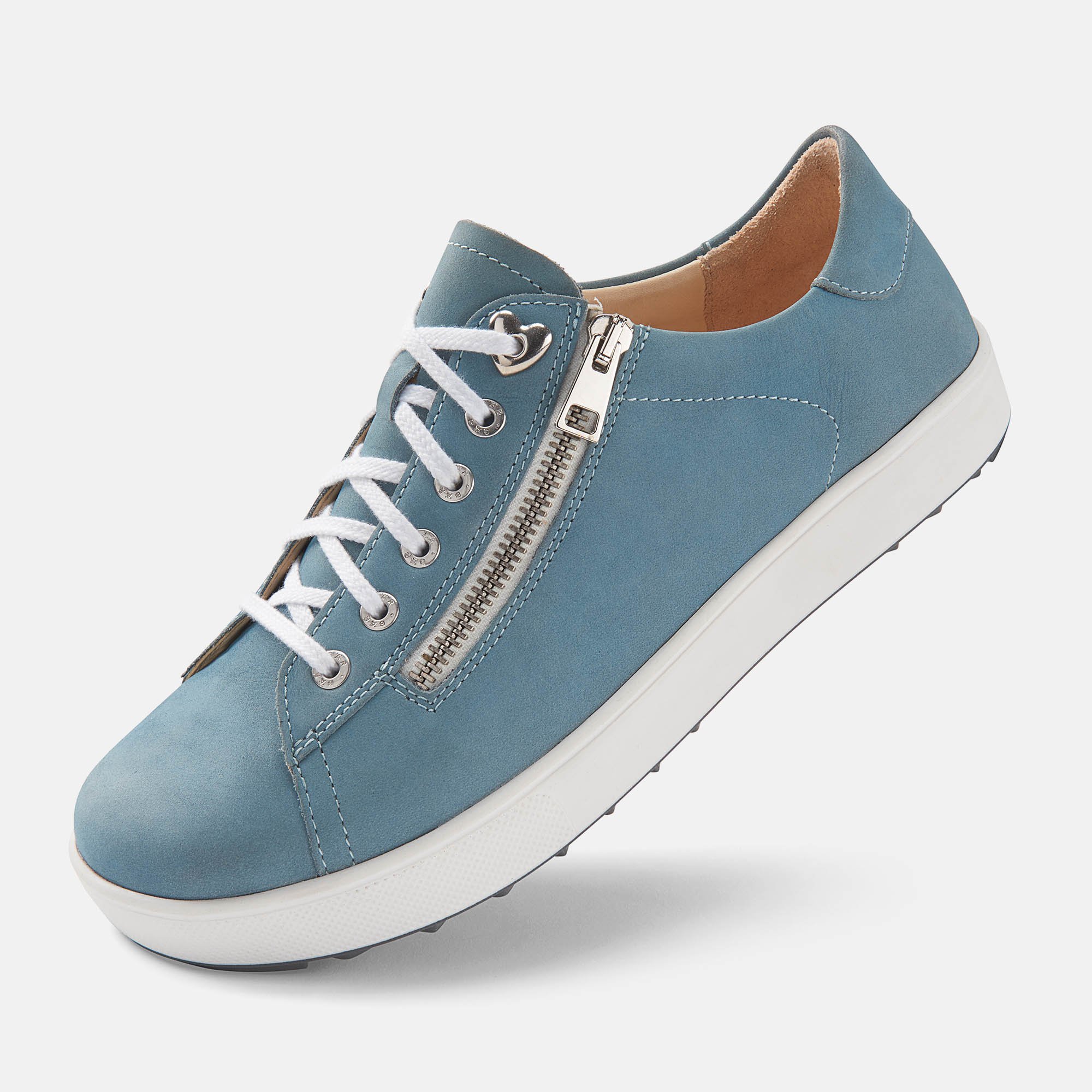 BÄR Schuhe Damenschuhe Margot in sky aus Kalbnubukleder - Anlass: Freizeitschuhe (Produktbild) BÄR Schuhe Damenschuhe Freizeitschuhe Margot sky Kalbnubukleder Produktbild