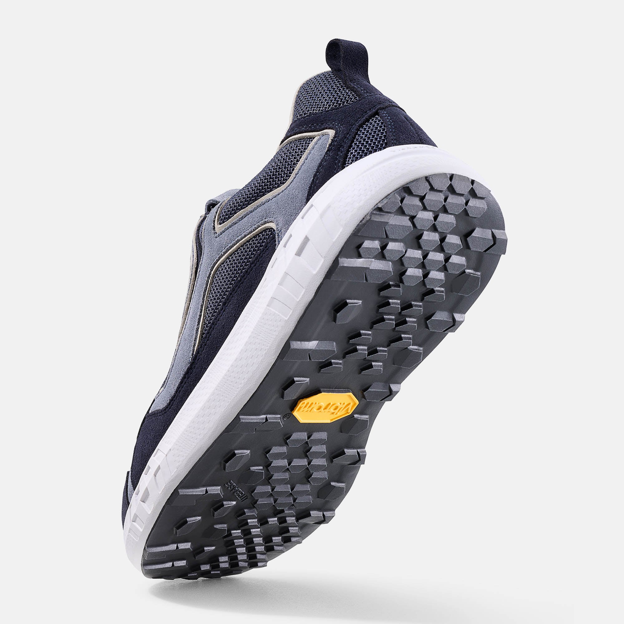 BÄR Schuhe Unisexschuhe Freizeitschuhe Metro Flow blau Kalbveloursleder, Textil Seitenansicht