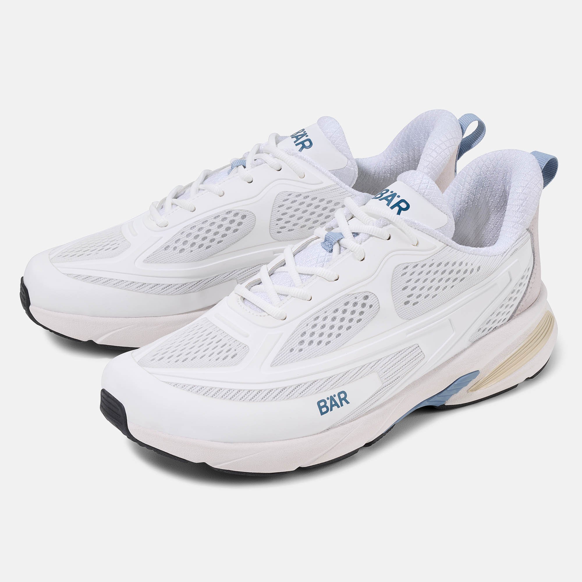 BÄR Schuhe Unisexschuhe Laufschuhe Ventu Run weiß/blau Funktionstextil, PU Hauptbild