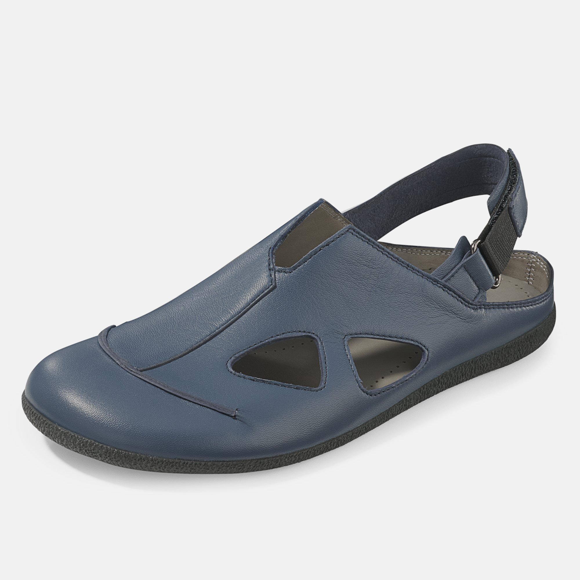 BÄR Schuhe Damenschuhe Lou in jeans aus Lammnappaleder - Anlass: Sandaletten (Produktbild) BÄR Schuhe Damenschuhe Sandaletten Lou jeans Lammnappaleder Produktbild