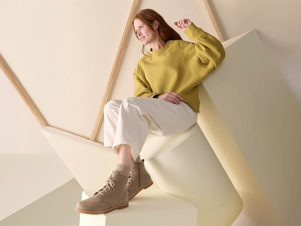 BÄR Schuhe Damenschuhe Shay in toffee aus Kalbnubukleder wasserabweisend - Anlass: Freizeitschuhe (Emotionsbild) BÄR Schuhe Damenschuhe Freizeitschuhe Shay toffee Kalbnubukleder wasserabweisend Emotionsbild