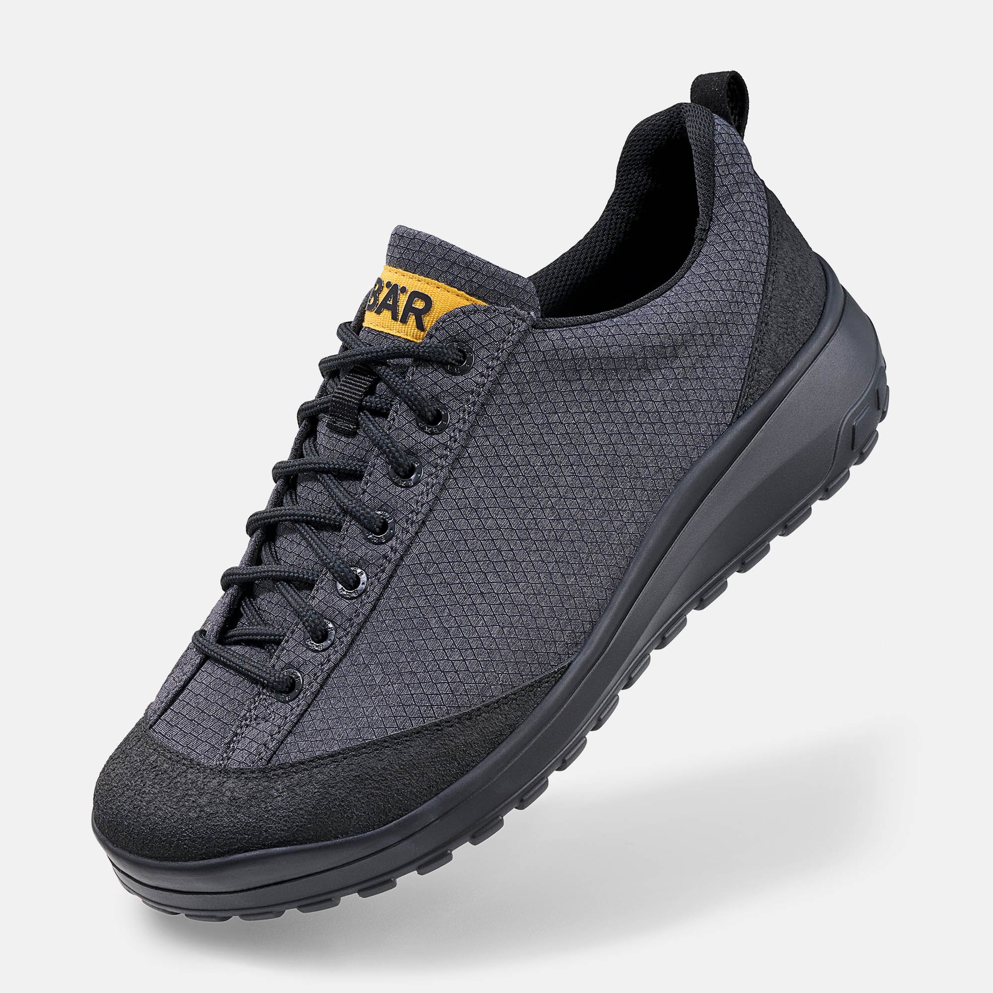 BÄR Schuhe Herrenschuhe Light Terrain in anthrazit aus Textil - Anlass: Wanderschuhe (Produktbild) BÄR Schuhe Herrenschuhe Wanderschuhe Light Terrain anthrazit Textil Produktbild