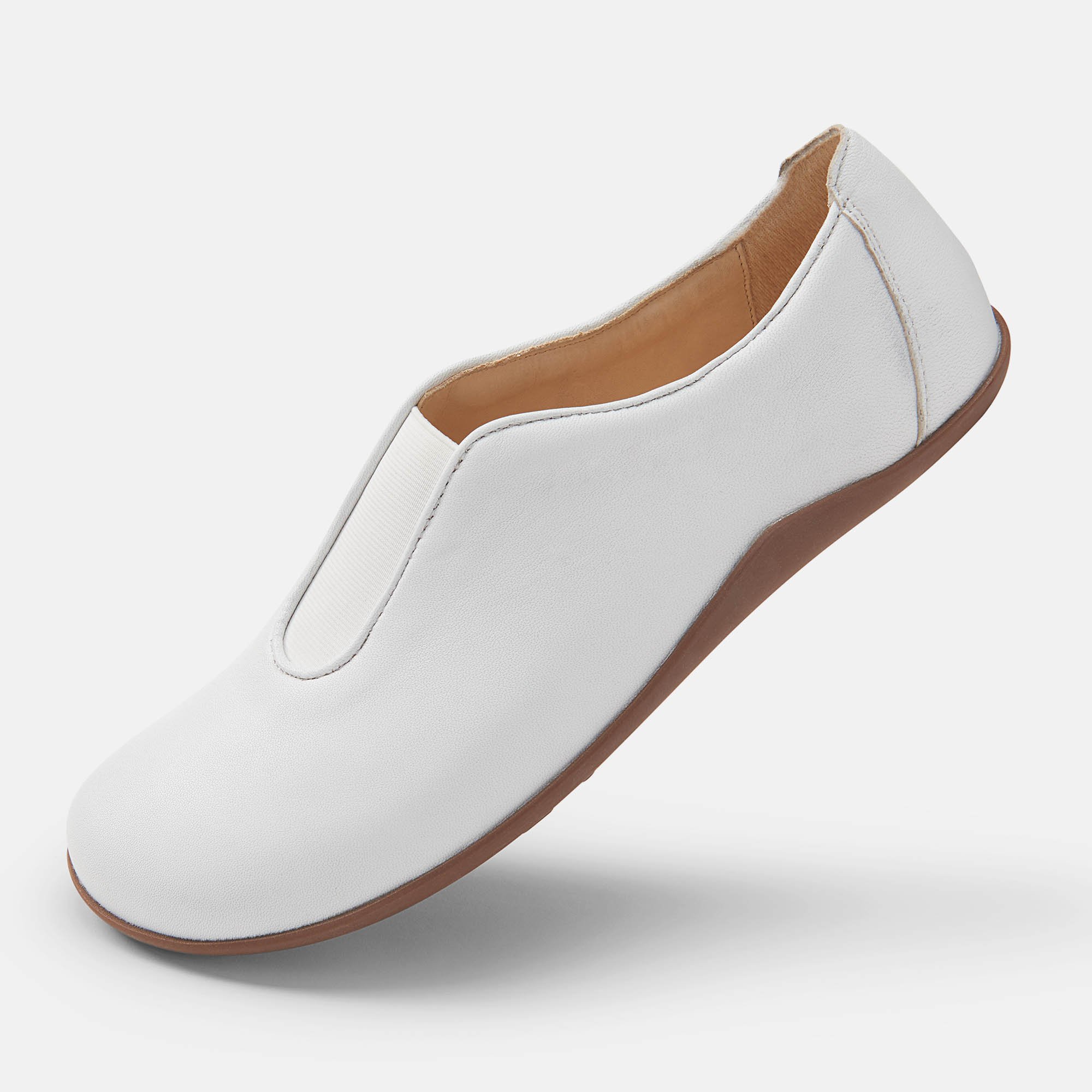 BÄR Schuhe Damenschuhe Myla in weiß aus Kalbnappaleder - Anlass: Freizeitschuhe (Produktbild) BÄR Schuhe Damenschuhe Freizeitschuhe Myla weiß Kalbnappaleder Produktbild