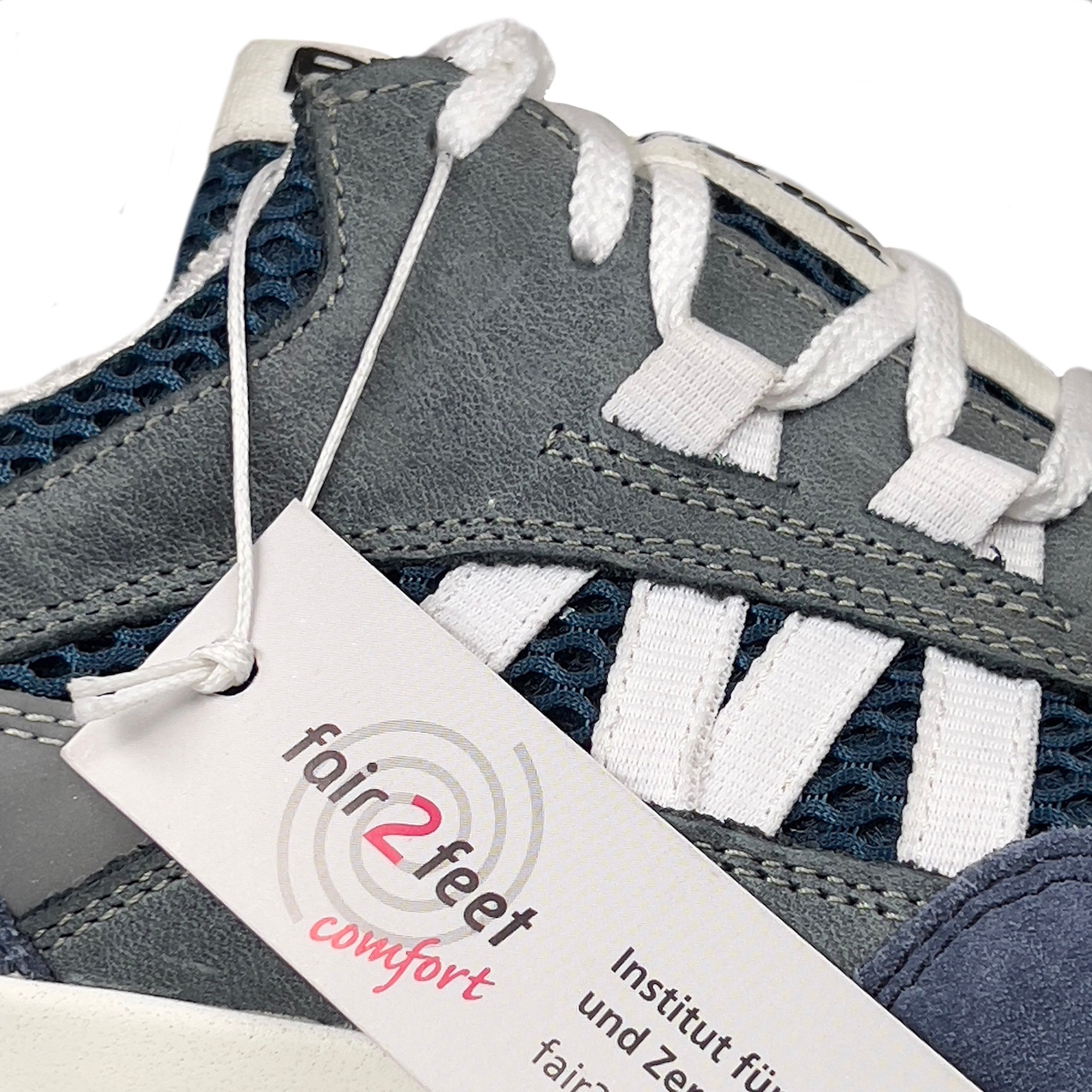 BÄR Schuhe Damenschuhe Ladyrun in blau aus Kalbnappaleder, Kalbveloursleder - Anlass: Laufschuhe (Produktbild) BÄR Schuhe Damenschuhe Laufschuhe Ladyrun blau Kalbnappaleder, Kalbveloursleder Produktbild