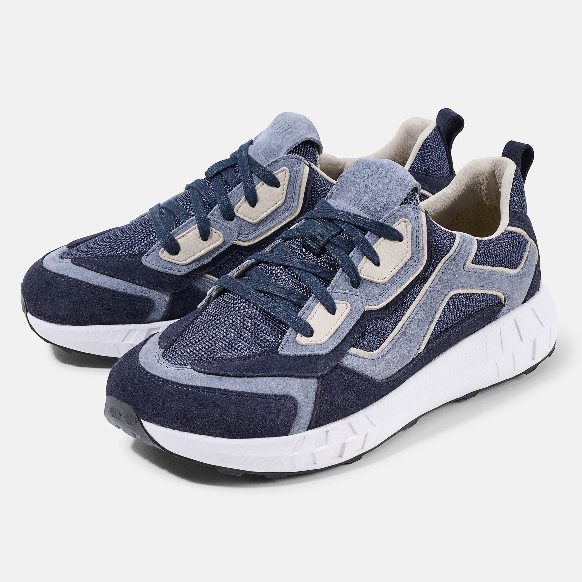 BÄR Schuhe Unisexschuhe Freizeitschuhe Metro Flow blau Kalbveloursleder, Textil Hauptbild