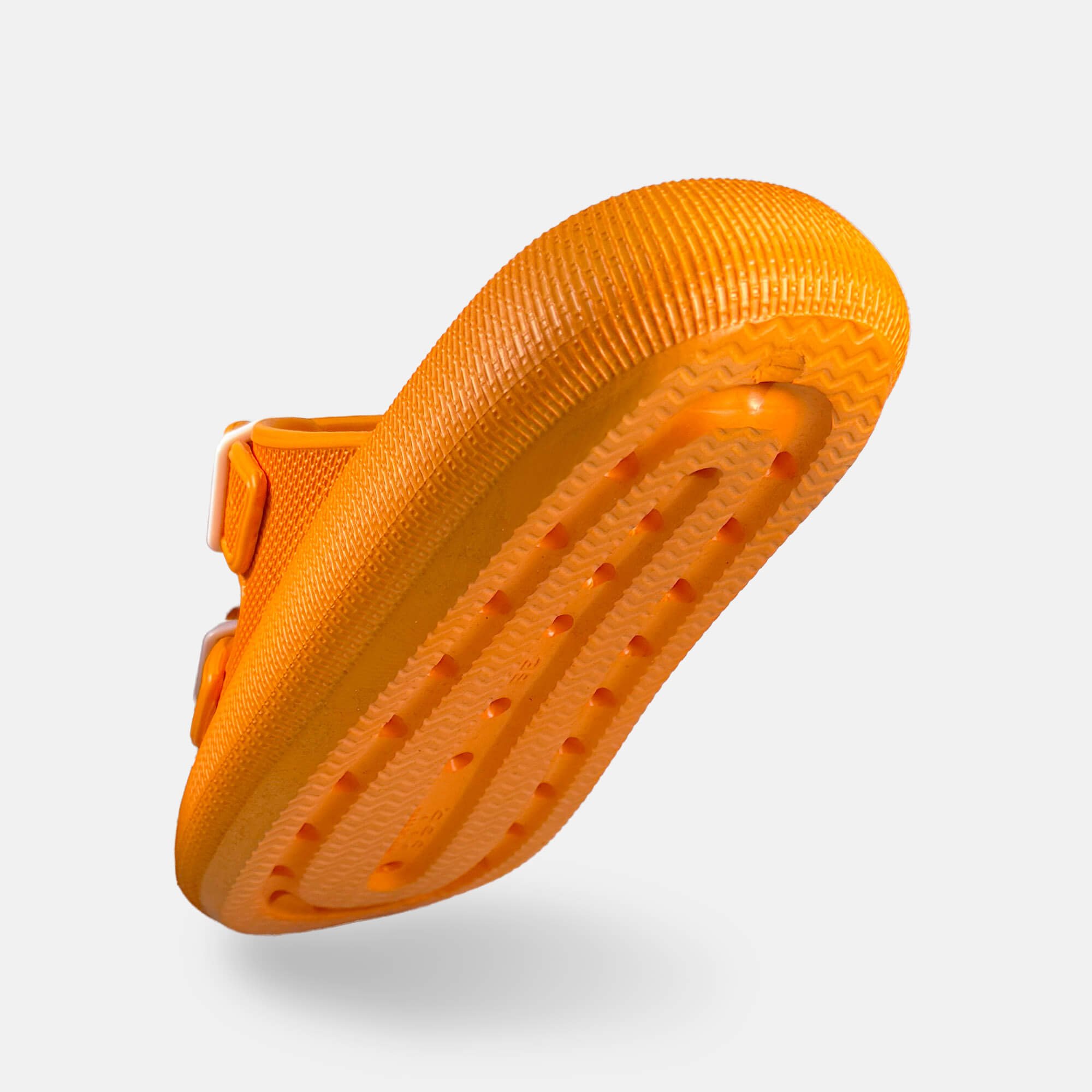 BÄR Schuhe Damenschuhe Hausschuhe Dafne orange EVA Seitenansicht