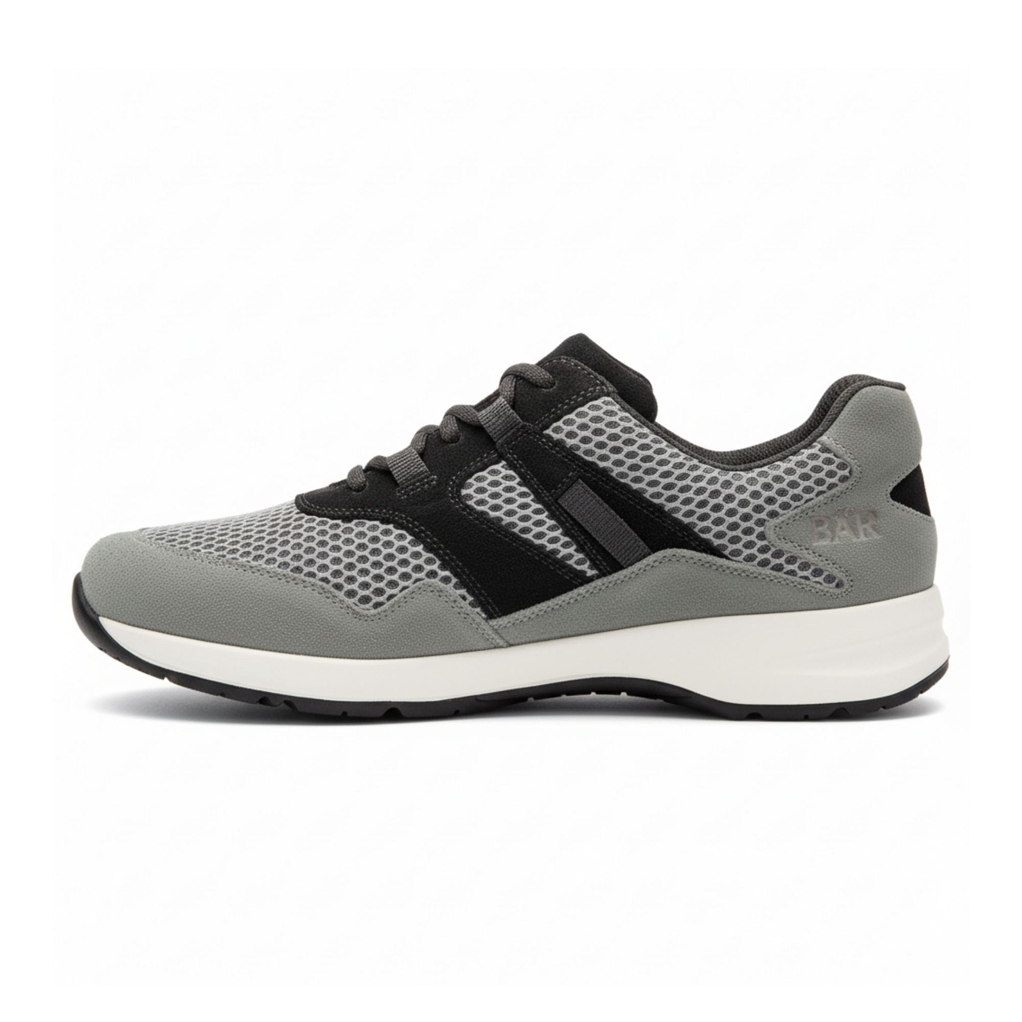 BÄR Schuhe Unisexschuhe Laufschuhe Easyrun grau/schwarz Rindveloursleder, Textil Produktbild