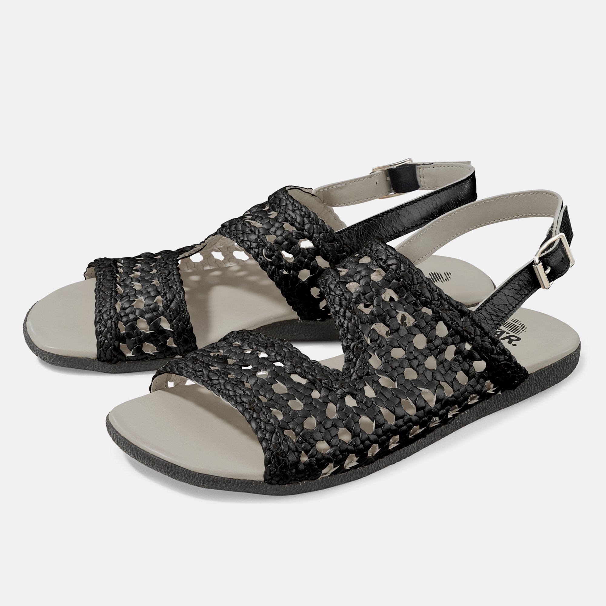 BÄR Schuhe Damenschuhe Maila in schwarz aus Chevreauleder - Anlass: Sandaletten (Hauptbild) BÄR Schuhe Damenschuhe Sandaletten Maila schwarz Chevreauleder Hauptbild