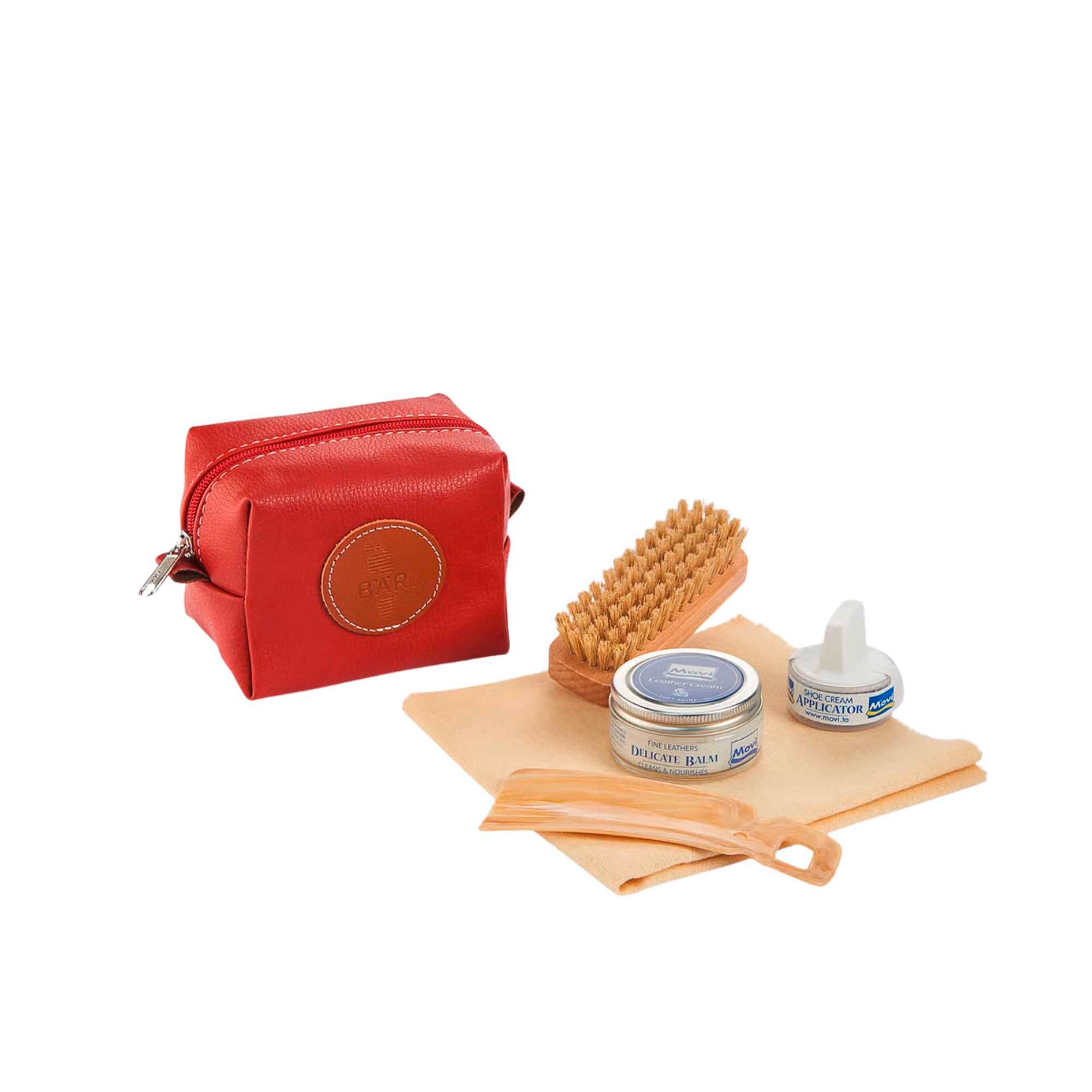 BÄR Schuhe Schuhpflege-Set rot Produktbild
