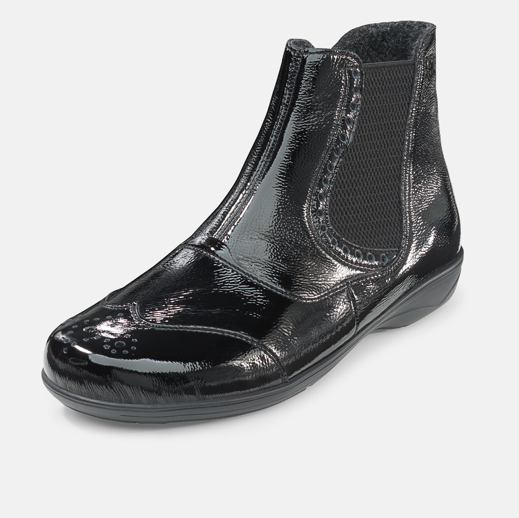 BÄR Schuhe Damenschuhe Marietta in schwarz aus Kalblackleder - Anlass: Freizeitschuhe (Produktbild) BÄR Schuhe Damenschuhe Freizeitschuhe Marietta schwarz Kalblackleder Produktbild