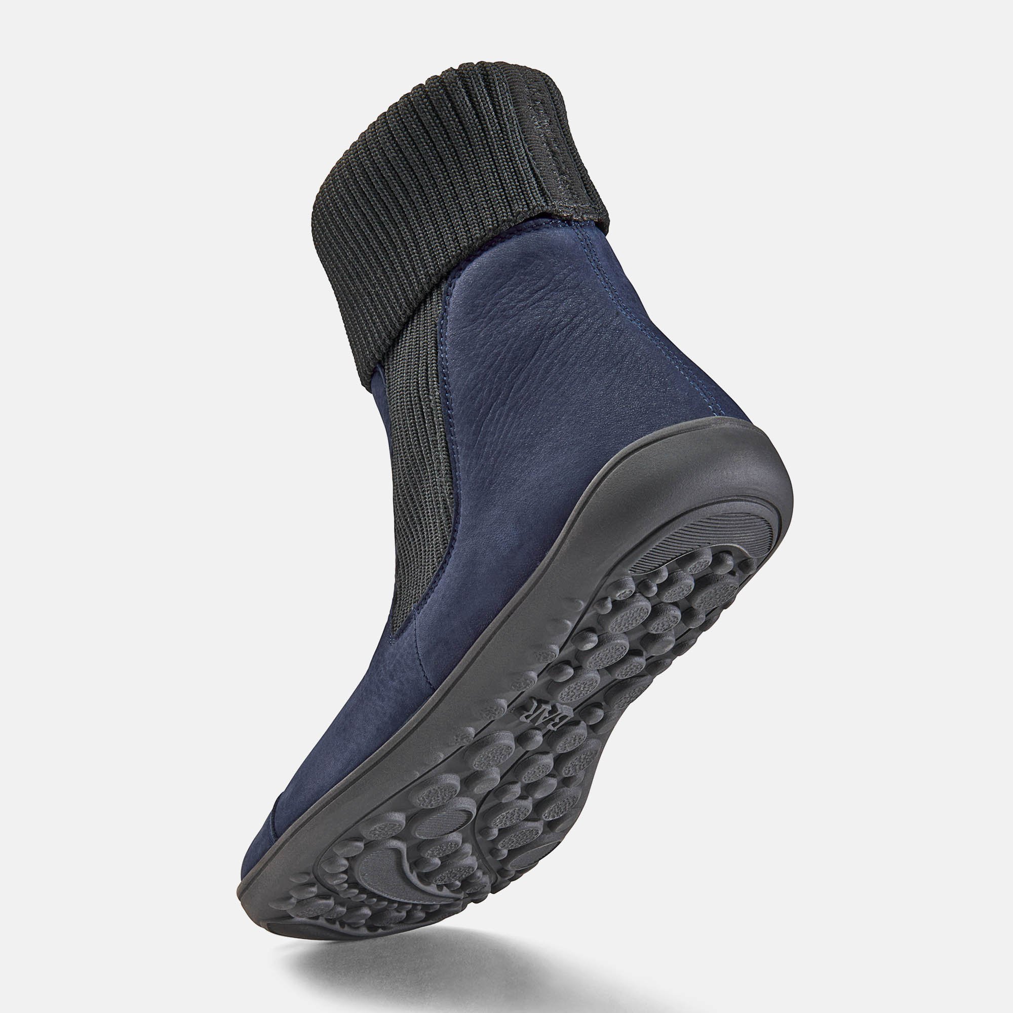 BÄR Schuhe Damenschuhe Freizeitschuhe Jody dunkelblau Rindnubukleder Seitenansicht