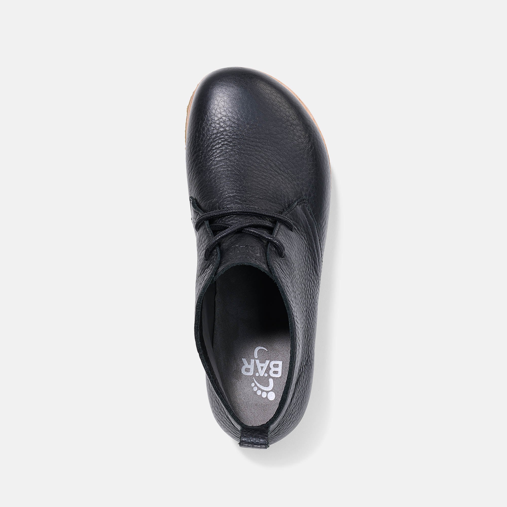 BÄR Schuhe Damenschuhe Freizeitschuhe Honor schwarz Kalbnappaleder wasserabweisend Ansicht von oben