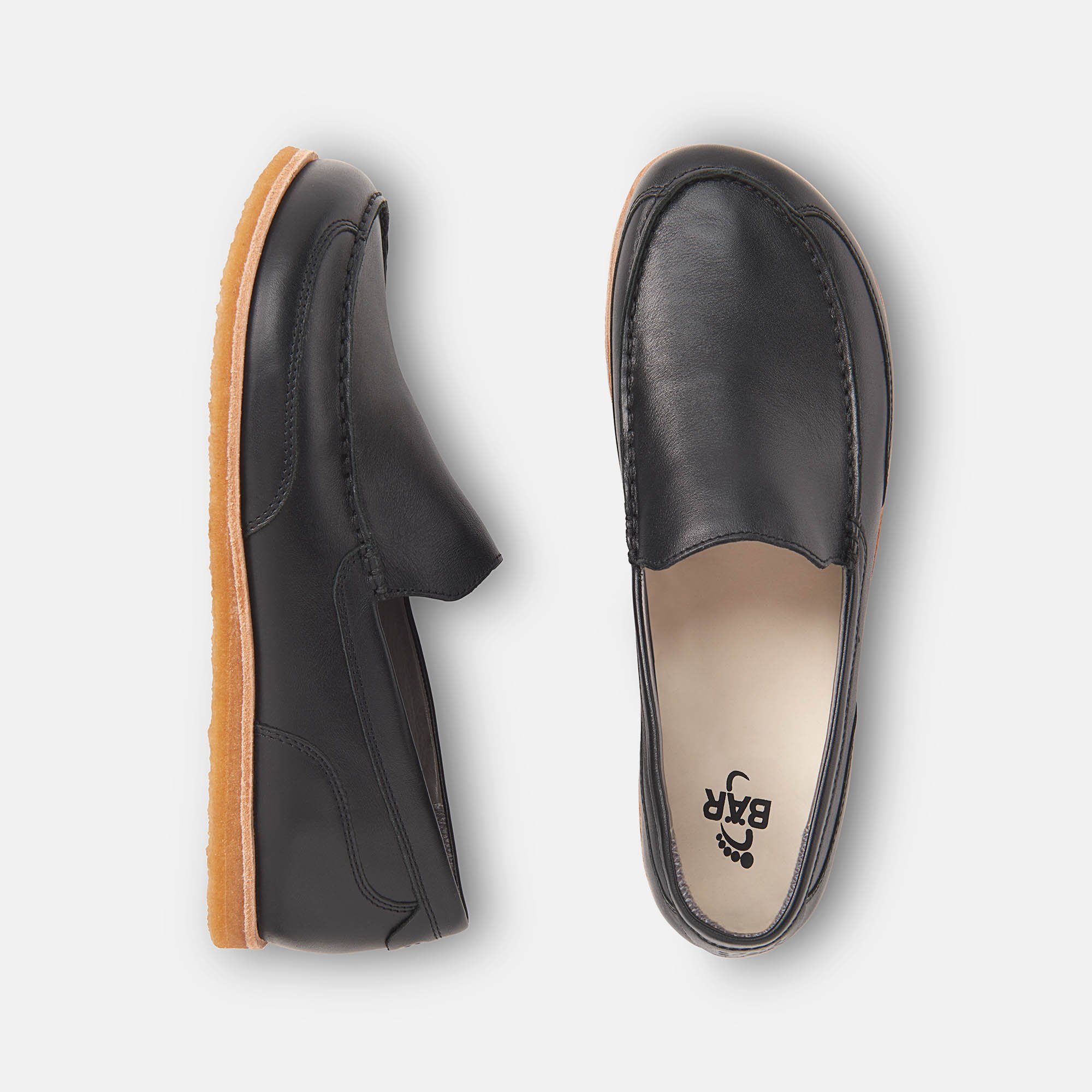 BÄR Schuhe Herrenschuhe Timothy in schwarz aus Rindnappaleder - Anlass: Freizeitschuhe (Ansicht von oben) BÄR Schuhe Herrenschuhe Freizeitschuhe Timothy schwarz Rindnappaleder Ansicht von oben