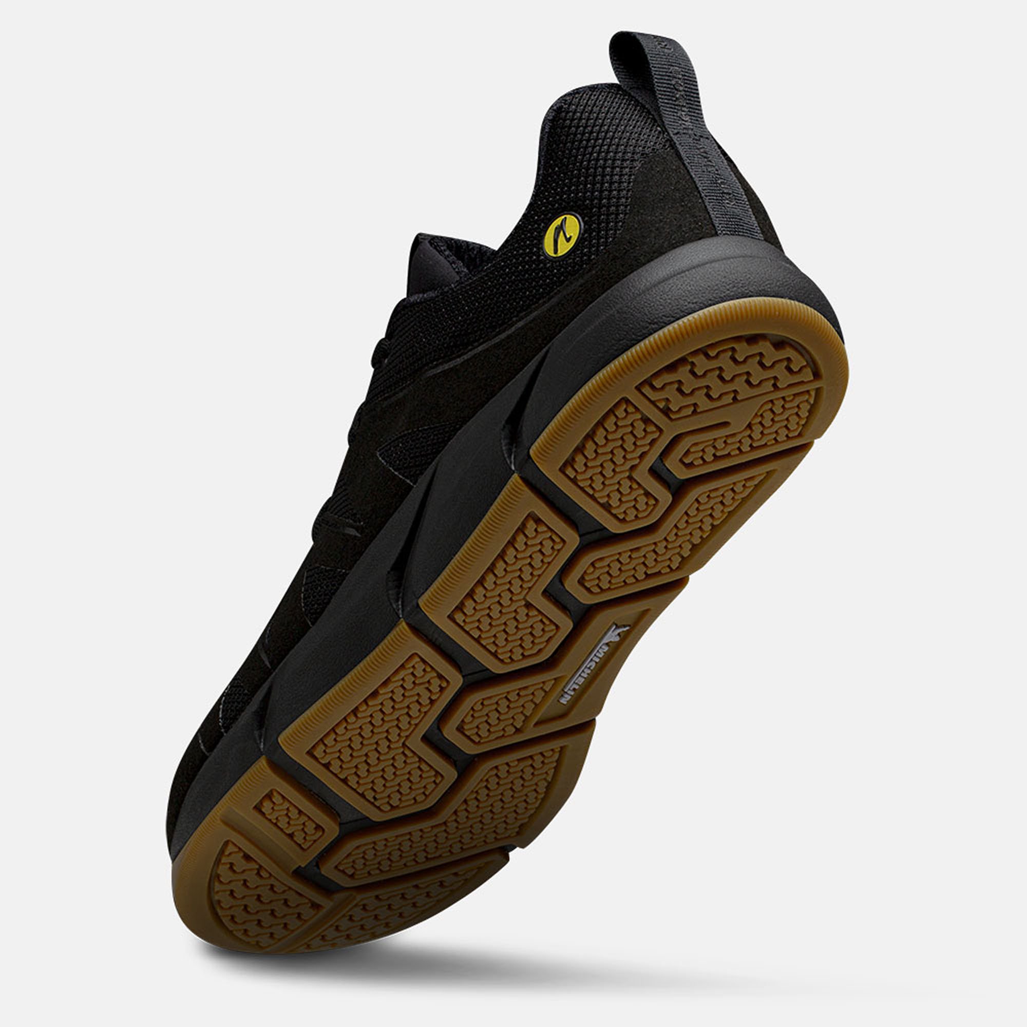 JOENIMBLE Schuhe Herrenschuhe Addict in schwarz/braun aus Textil - Anlass: Sport (Seitenansicht) JOENIMBLE Schuhe Herrenschuhe Sport Addict schwarz/braun Textil Seitenansicht