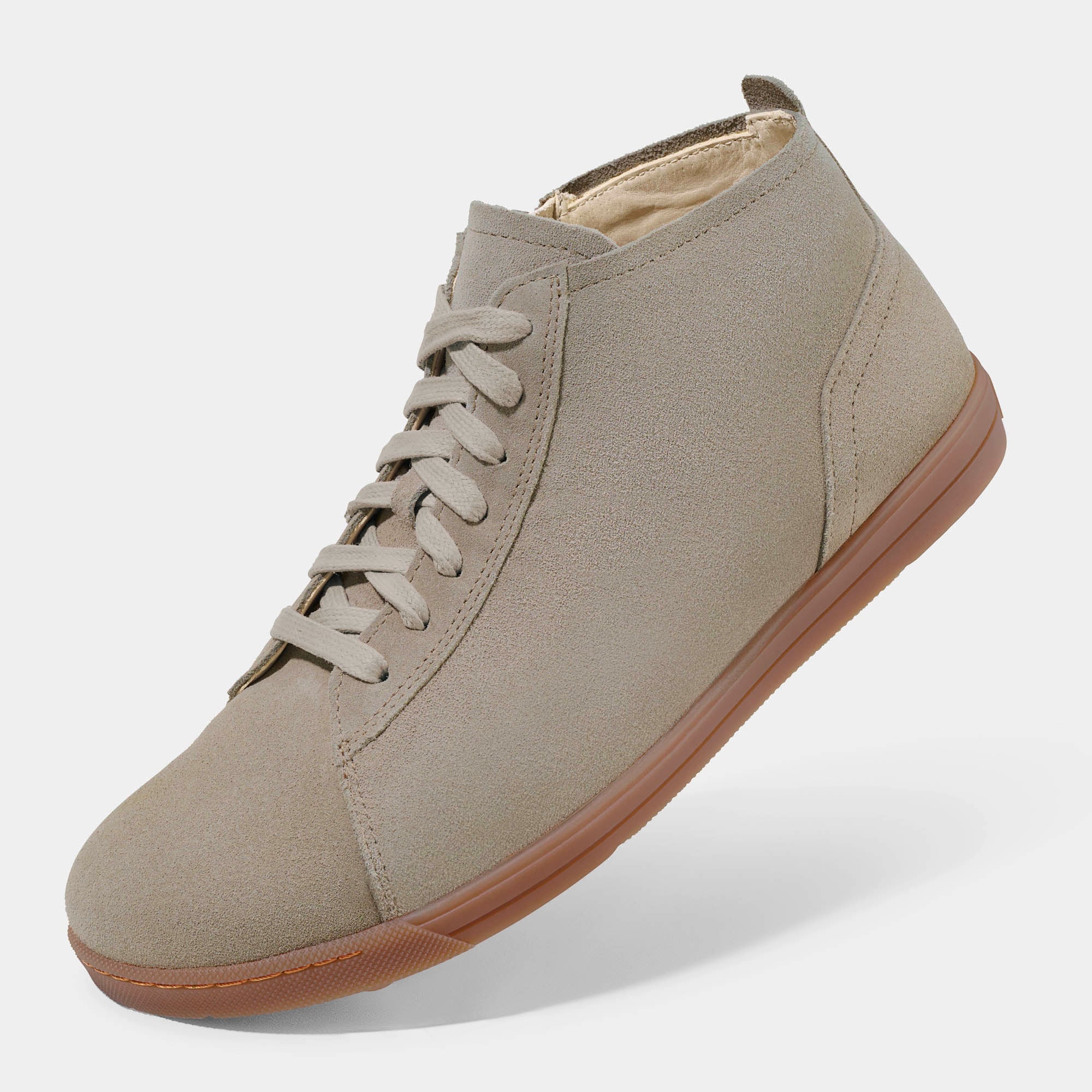 BÄR Schuhe Damenschuhe Freizeitschuhe Anne stein Kalbveloursleder wasserabweisend Produktbild