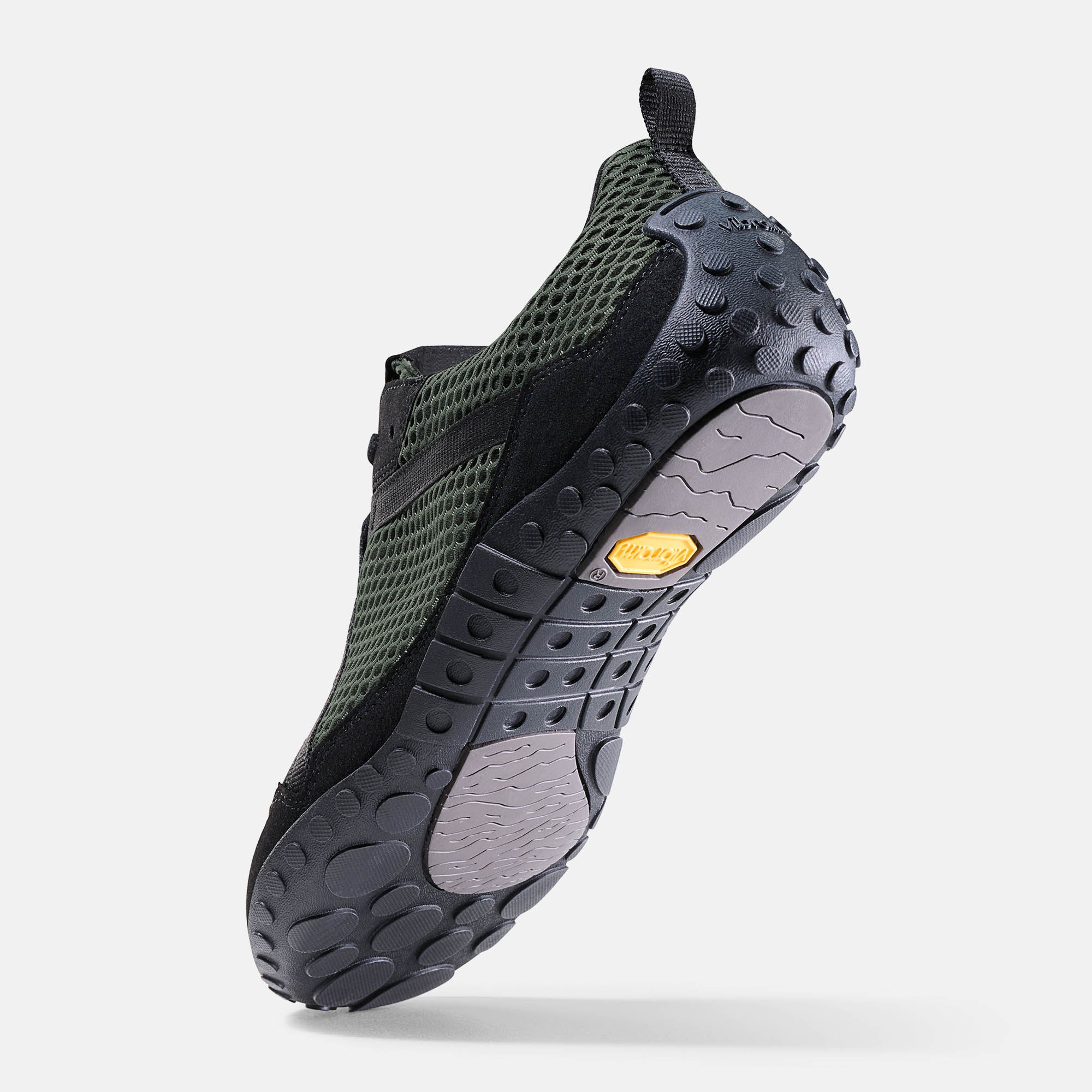 BÄR Schuhe Herrenschuhe Sport Junis Tex schwarz/grün Textil Seitenansicht