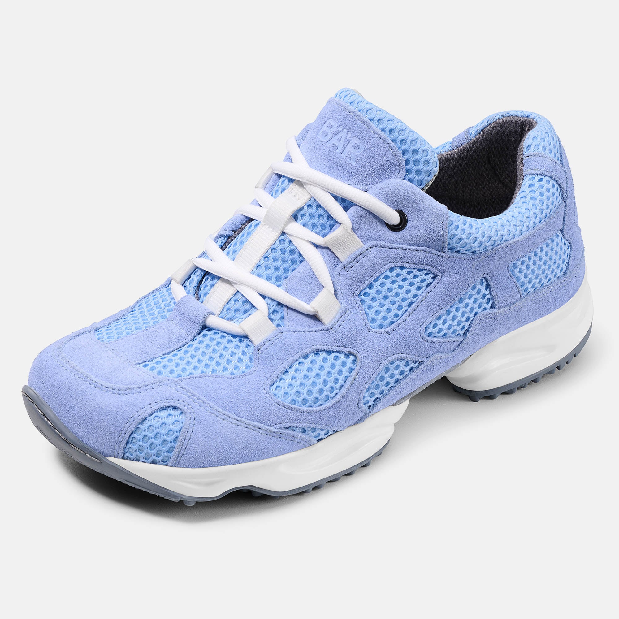 BÄR Schuhe Unisexschuhe Laufschuhe High Performance 2.5 hellblau Kalbveloursleder, Textil Produktbild