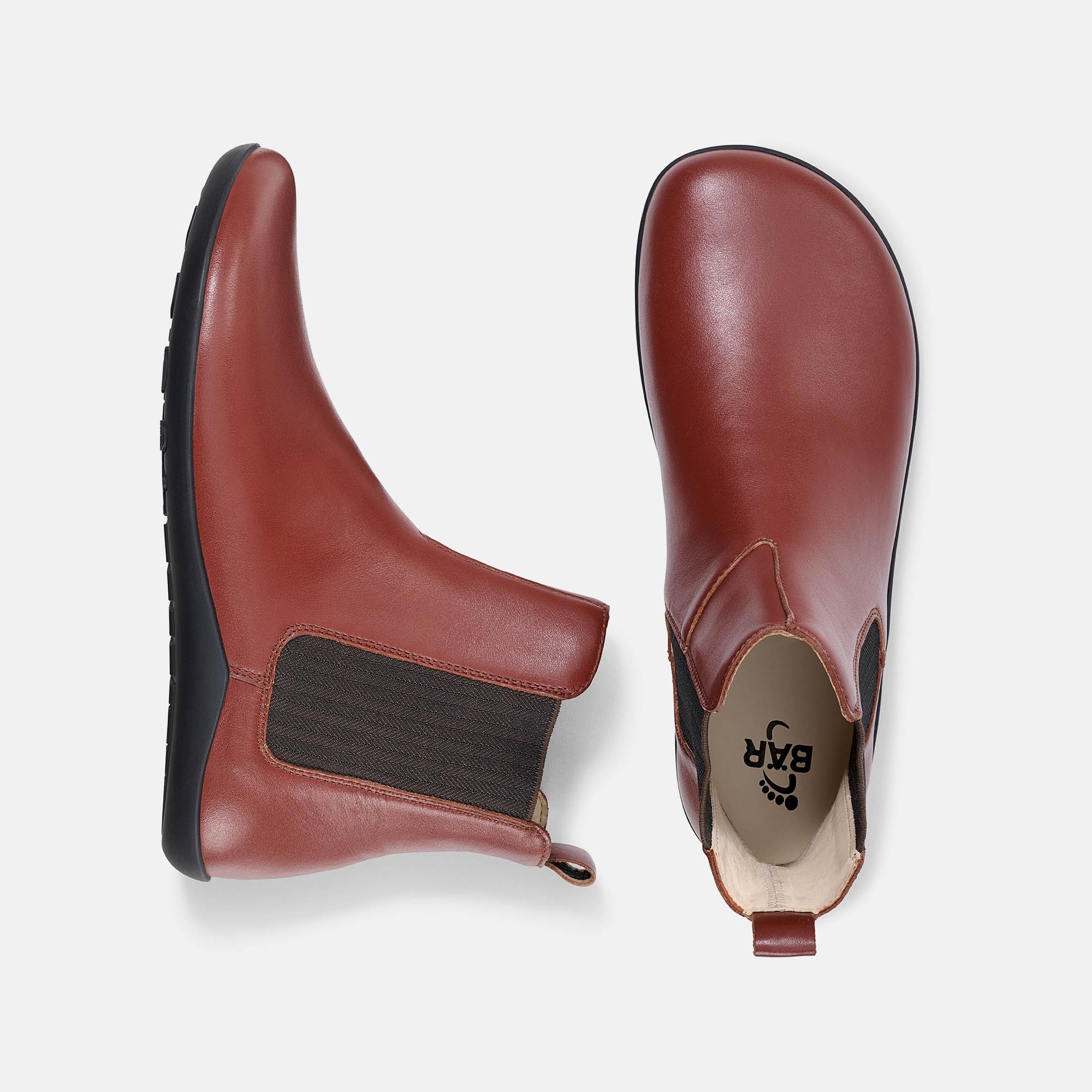 BÄR Schuhe Damenschuhe Elif in braun aus Kalbnappaleder - Anlass: Alltag (Ansicht von oben) BÄR Schuhe Damenschuhe Alltag Elif braun Kalbnappaleder Ansicht von oben