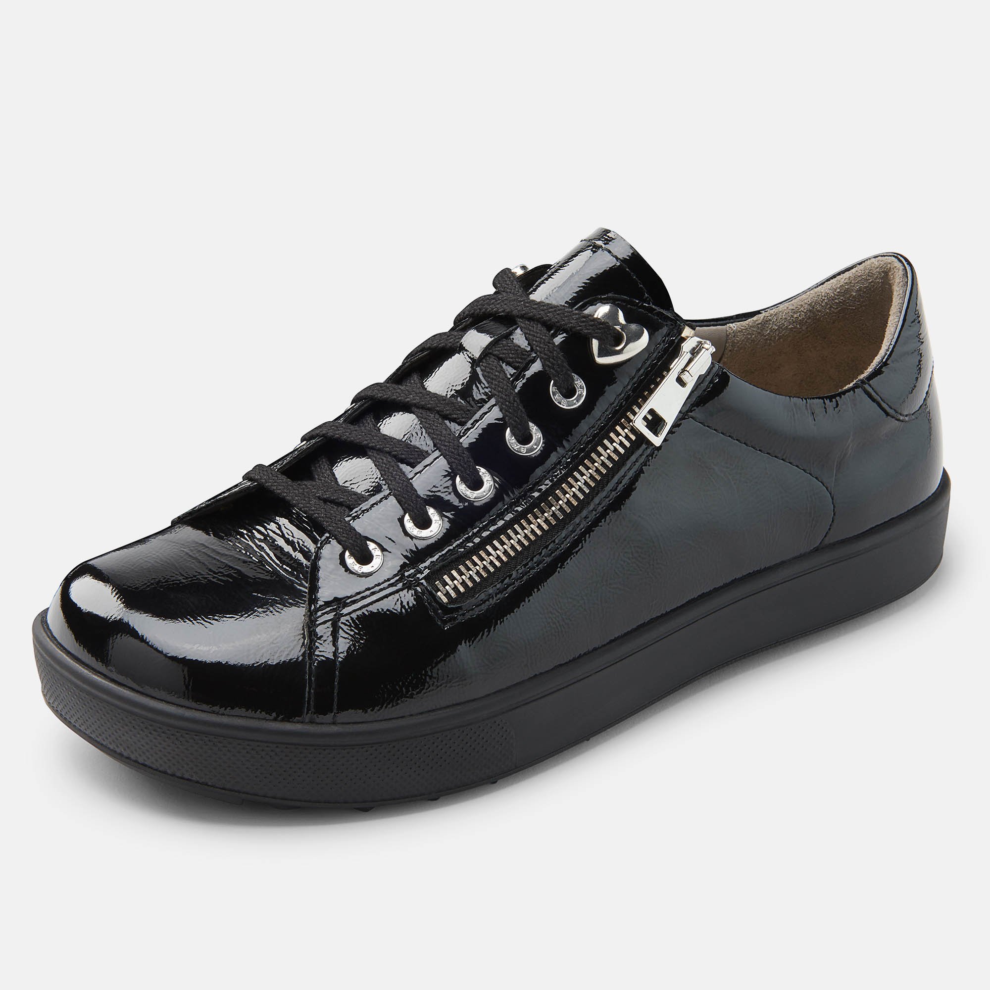 BÄR Schuhe Damenschuhe Margot in schwarz aus Kalblackleder - Anlass: Freizeitschuhe (Produktbild) BÄR Schuhe Damenschuhe Freizeitschuhe Margot schwarz Kalblackleder Produktbild