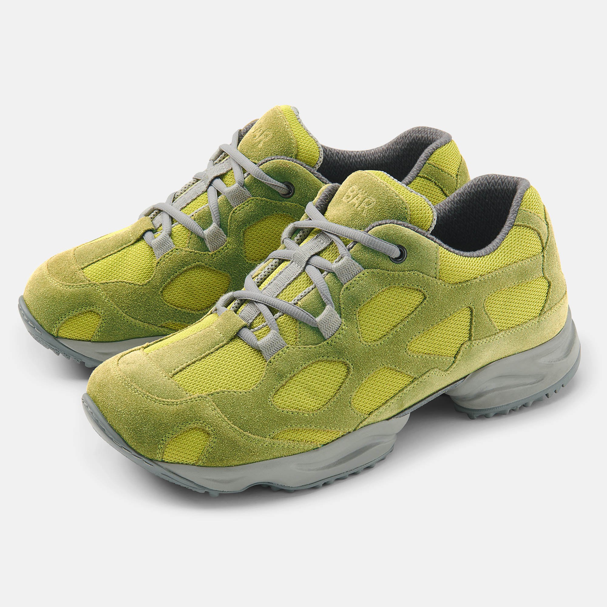 BÄR Schuhe Unisexschuhe High Performance 2.5 in limette aus Kalbveloursleder, Textil - Anlass: Laufschuhe (Hauptbild) BÄR Schuhe Unisexschuhe Laufschuhe High Performance 2.5 limette Kalbveloursleder, Textil Hauptbild