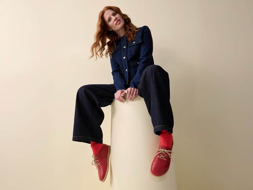 BÄR Schuhe Damenschuhe Carey in rot aus Kalbnappaleder wasserabweisend - Anlass: Freizeitschuhe (Emotionsbild) BÄR Schuhe Damenschuhe Freizeitschuhe Carey rot Kalbnappaleder wasserabweisend Emotionsbild