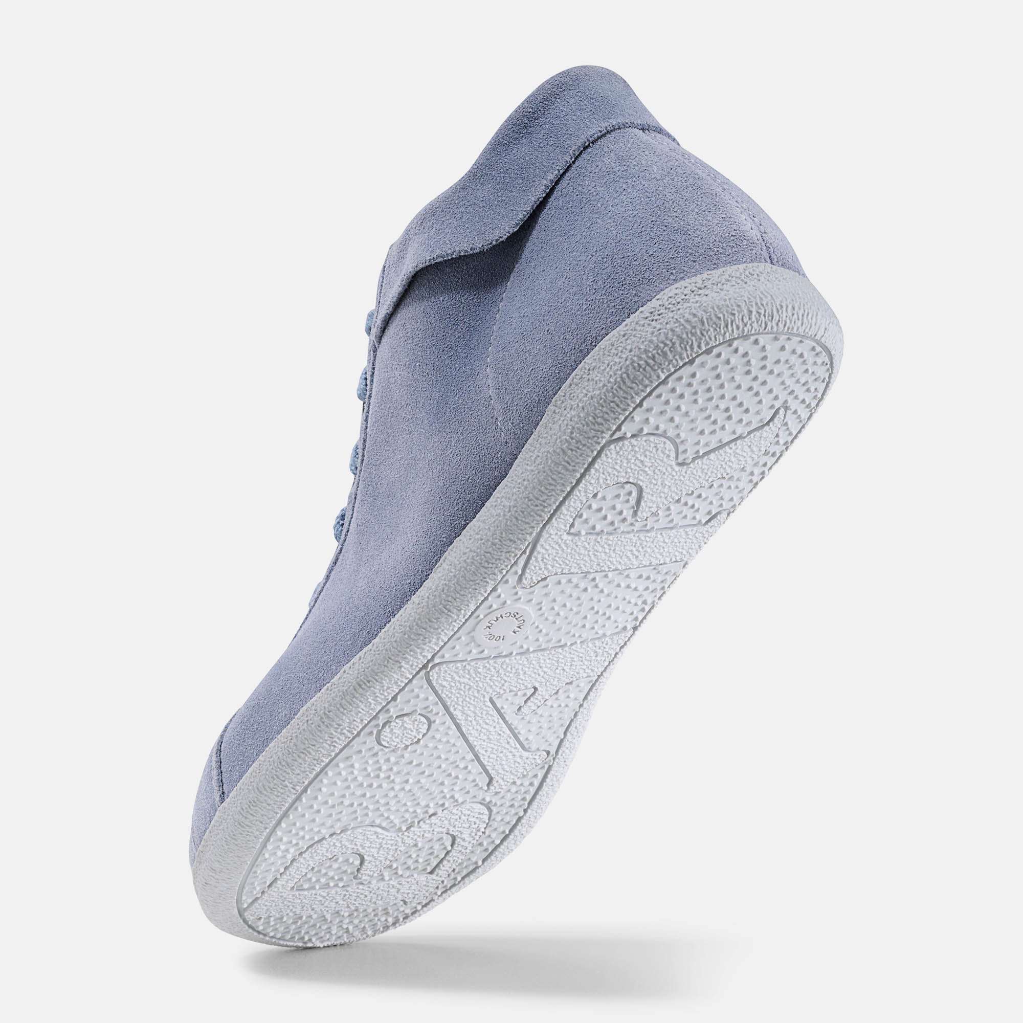 BÄR Schuhe Damenschuhe Magda in jeans aus Kalbveloursleder - Anlass: Freizeitschuhe (Seitenansicht) BÄR Schuhe Damenschuhe Freizeitschuhe Magda jeans Kalbveloursleder Seitenansicht