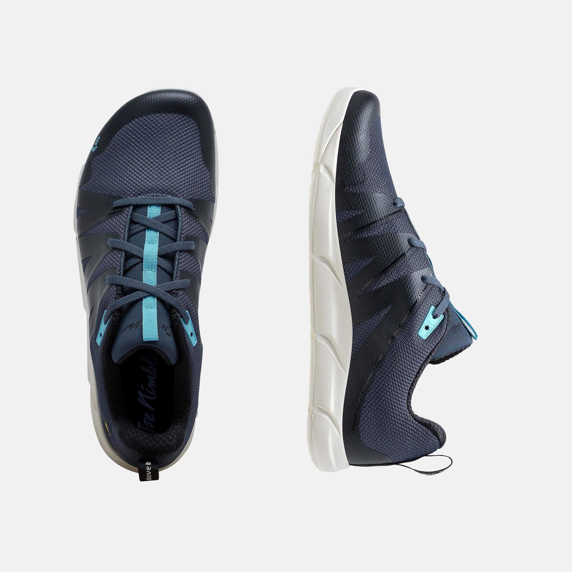JOENIMBLE Schuhe Damenschuhe Addict in blau aus Textil - Anlass: Sport (Ansicht von oben) JOENIMBLE Schuhe Damenschuhe Sport Addict blau Textil Ansicht von oben