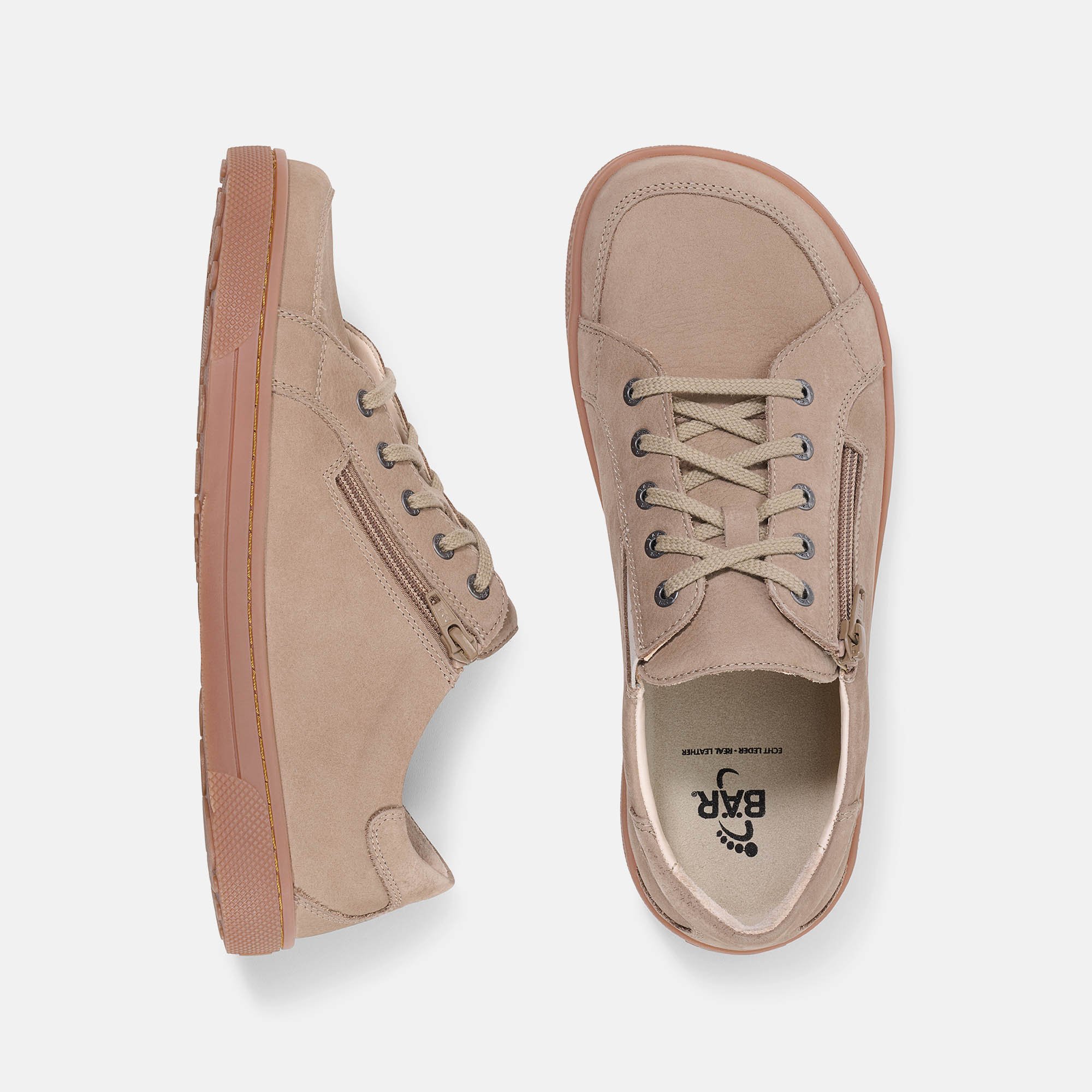 BÄR Schuhe Herrenschuhe Sven in toffee aus Rindnubukleder - Anlass: Businessschuhe (Ansicht von oben) BÄR Schuhe Herrenschuhe Businessschuhe Sven toffee Rindnubukleder Ansicht von oben