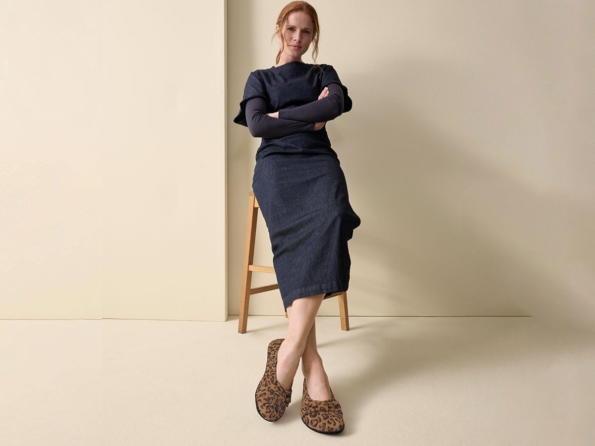 BÄR Schuhe Damenschuhe Freizeitschuhe Elly leo Ziegenvelours Emotionsbild