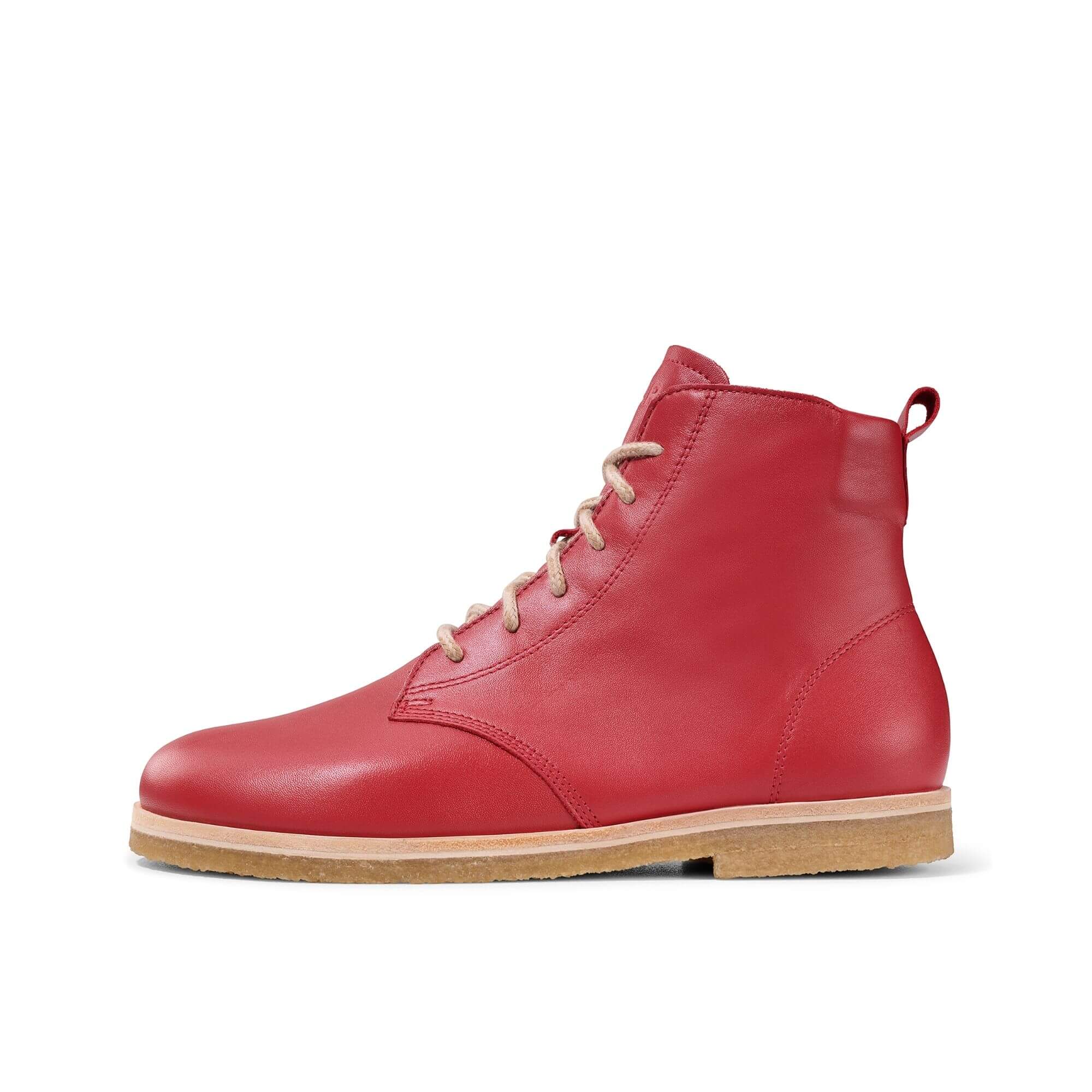 BÄR Schuhe Damenschuhe Freizeitschuhe Shay rot Kalbnappaleder wasserabweisend Produktbild