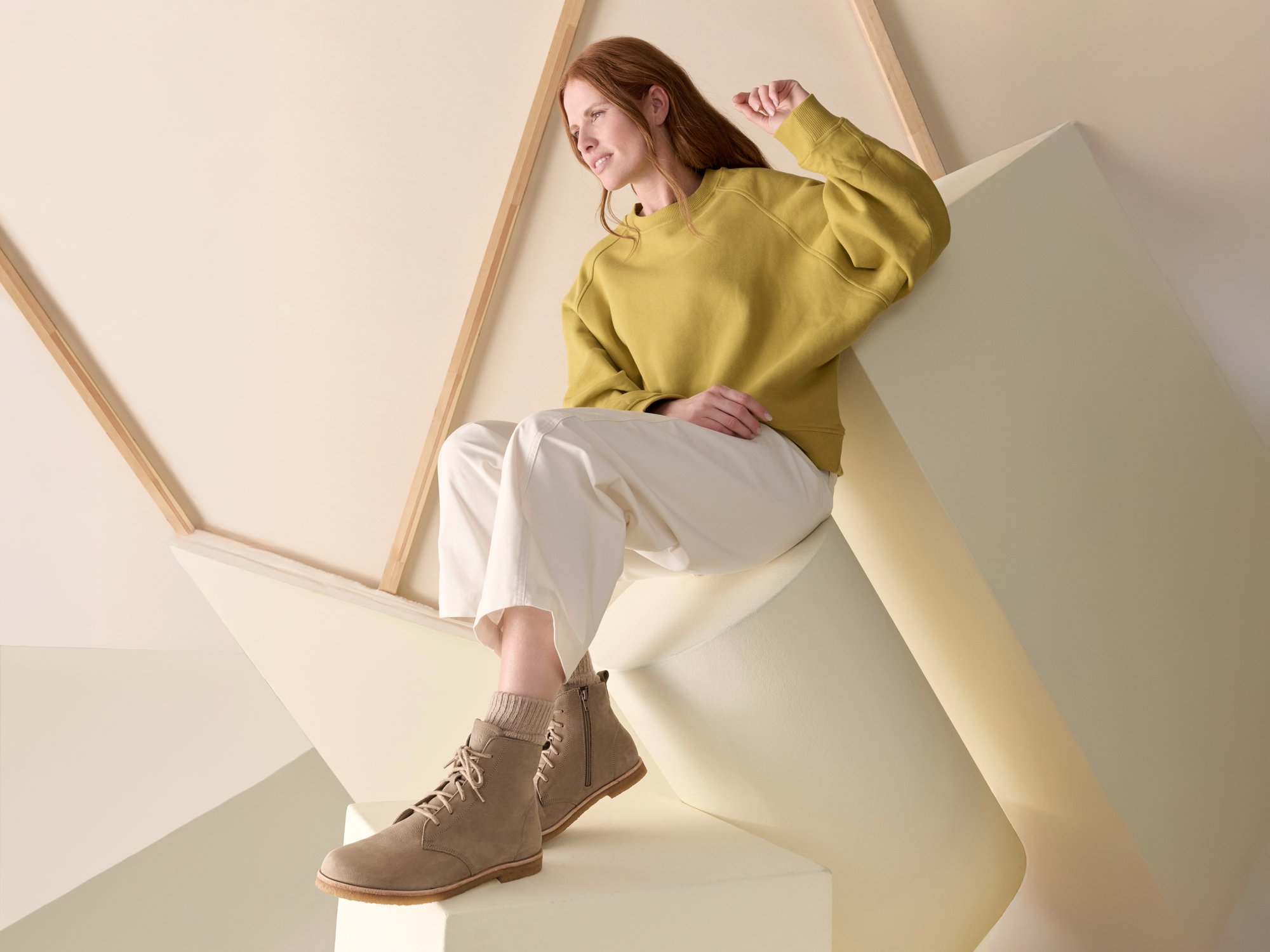 BÄR Schuhe Damenschuhe Shay in toffee aus Kalbnubukleder wasserabweisend - Anlass: Freizeitschuhe (Emotionsbild) BÄR Schuhe Damenschuhe Freizeitschuhe Shay toffee Kalbnubukleder wasserabweisend Emotionsbild