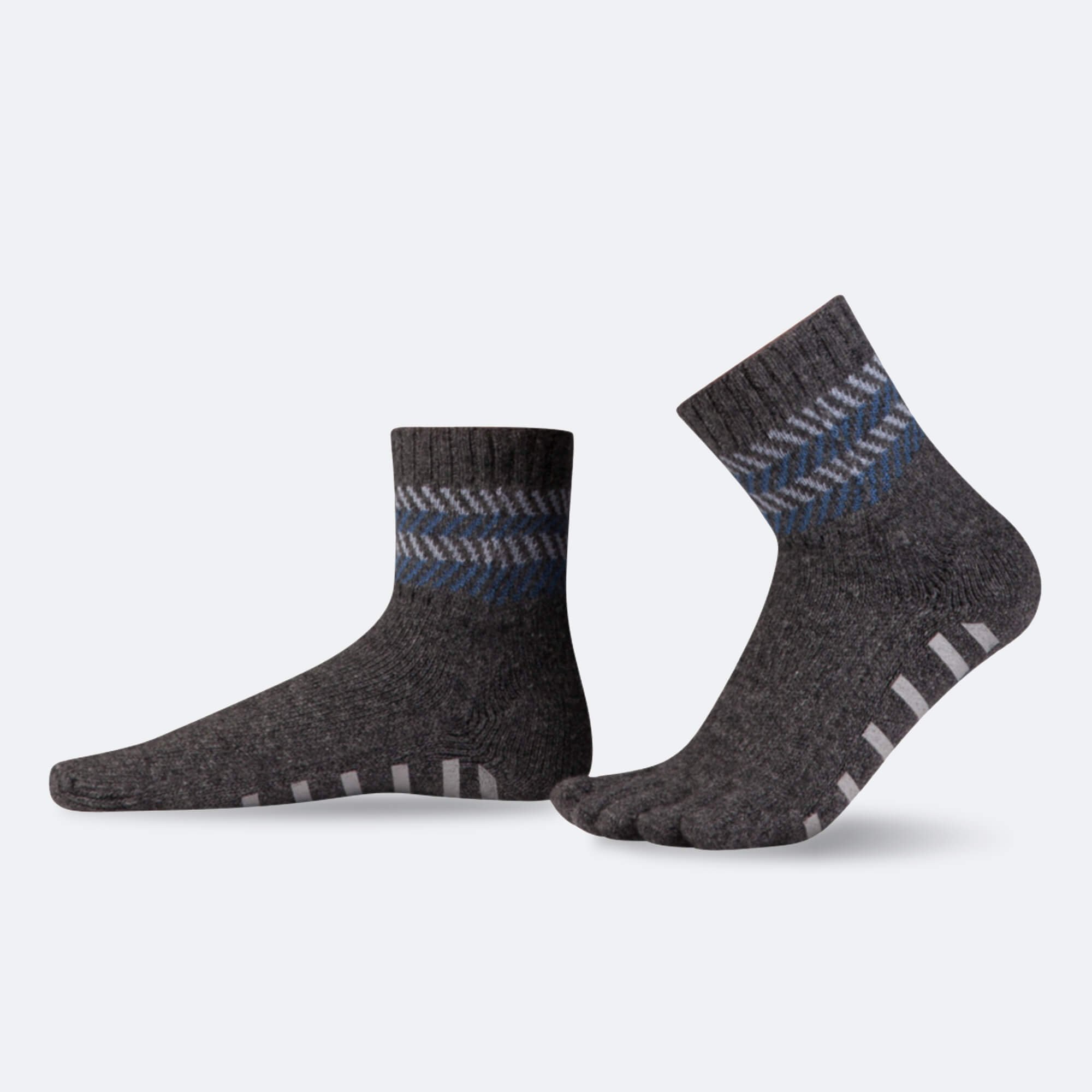 BÄR Schuhe Home Zehensocken in dunkelgrau (Hauptbild) BÄR Schuhe Home Zehensocken dunkelgrau Hauptbild