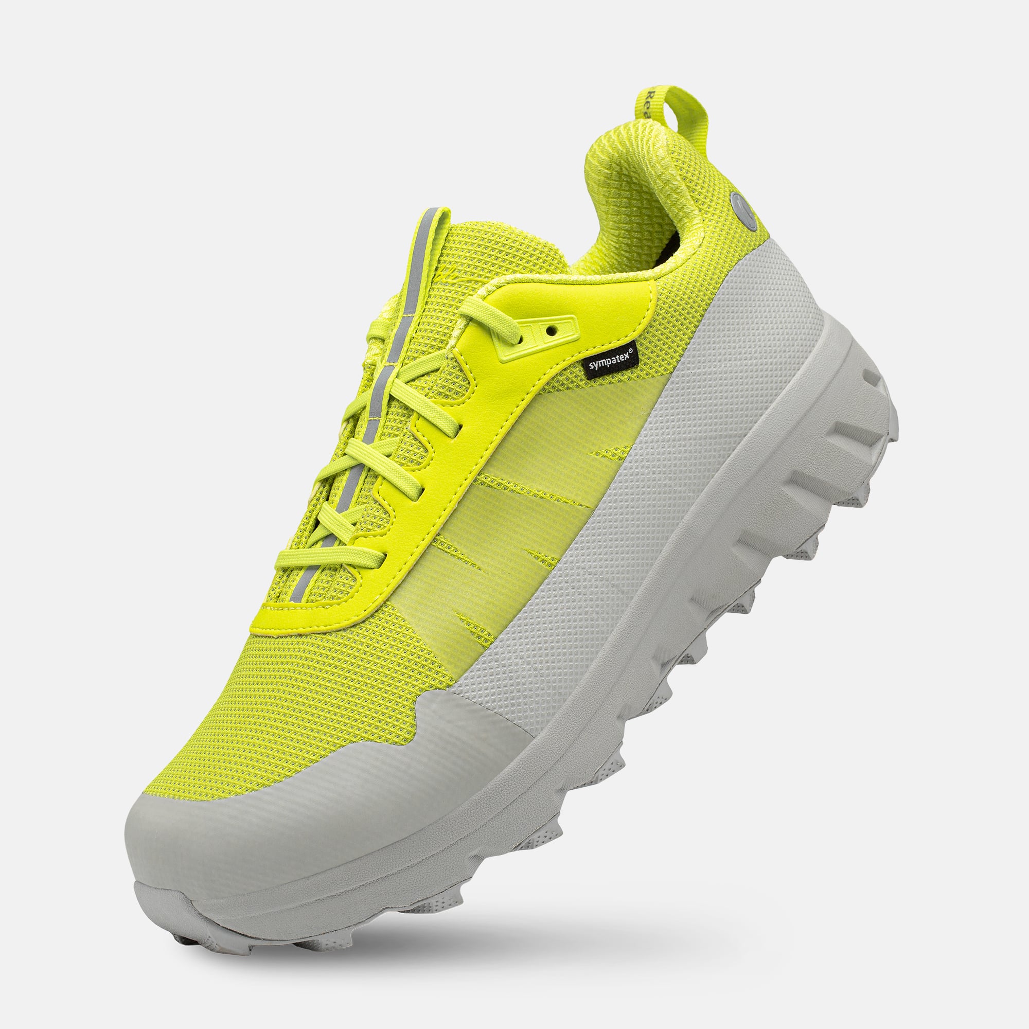 JOENIMBLE Schuhe Herrenschuhe Wanderschuhe Explore Addict grau/gelb Produktbild