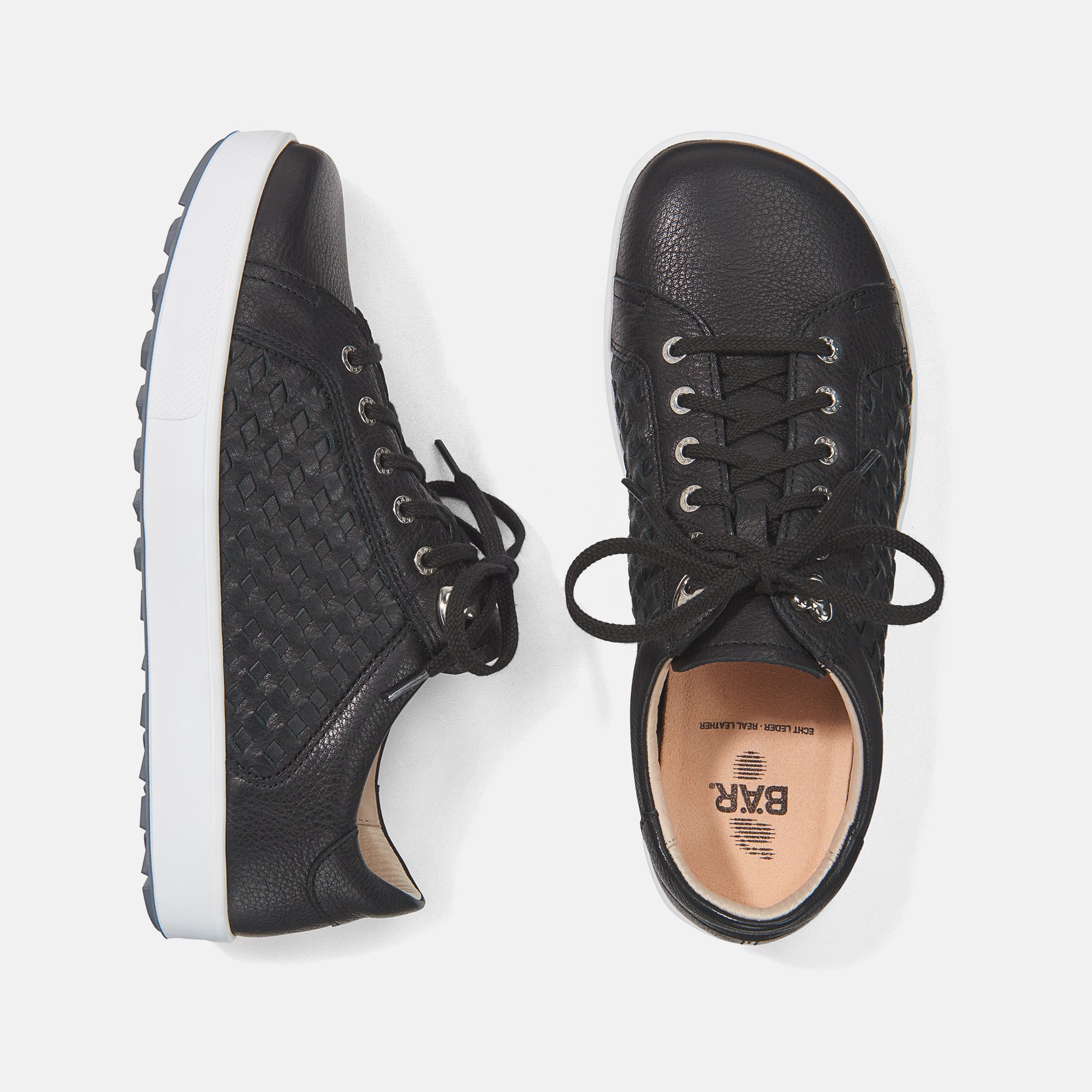 BÄR Schuhe Damenschuhe Kaya in schwarz aus Rindnappaleder (Ansicht von oben) BÄR Schuhe Damenschuhe Kaya schwarz Rindnappaleder Ansicht von oben