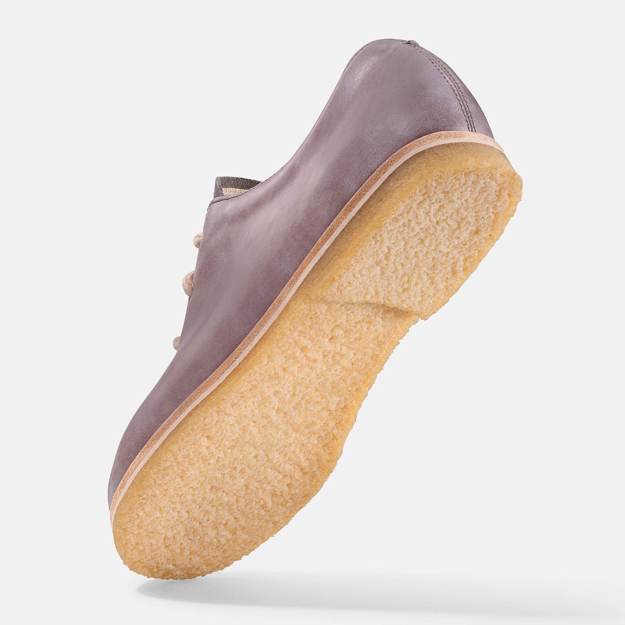 BÄR Schuhe Damenschuhe Freizeitschuhe Carey grau Kalbnappaleder gefettet Seitenansicht