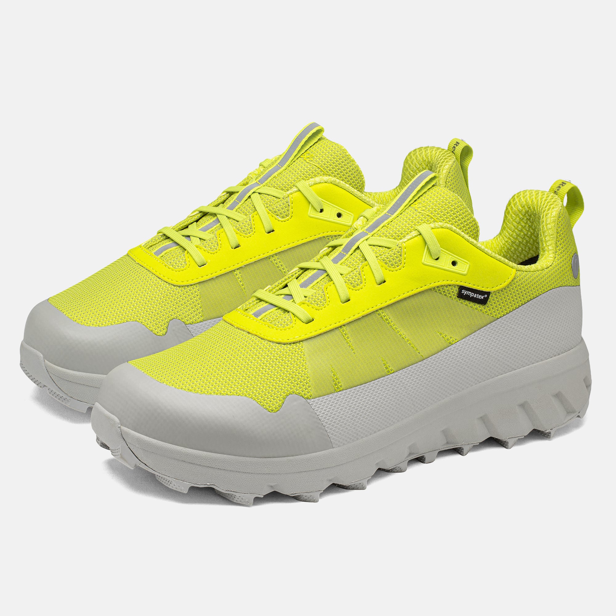 JOENIMBLE Schuhe Herrenschuhe Wanderschuhe Explore Addict grau/gelb Hauptbild