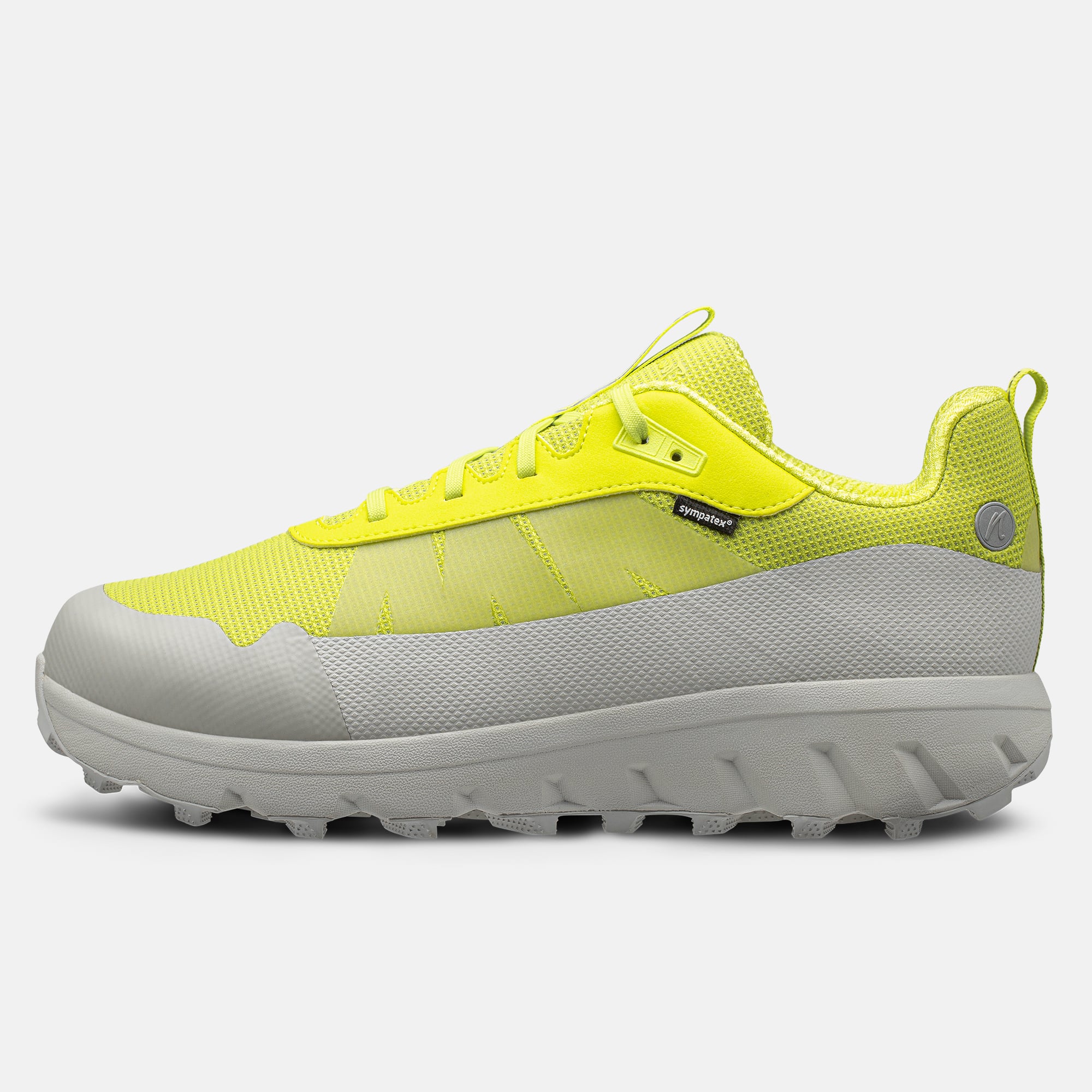 JOENIMBLE Schuhe Herrenschuhe Wanderschuhe Explore Addict grau/gelb Produktbild