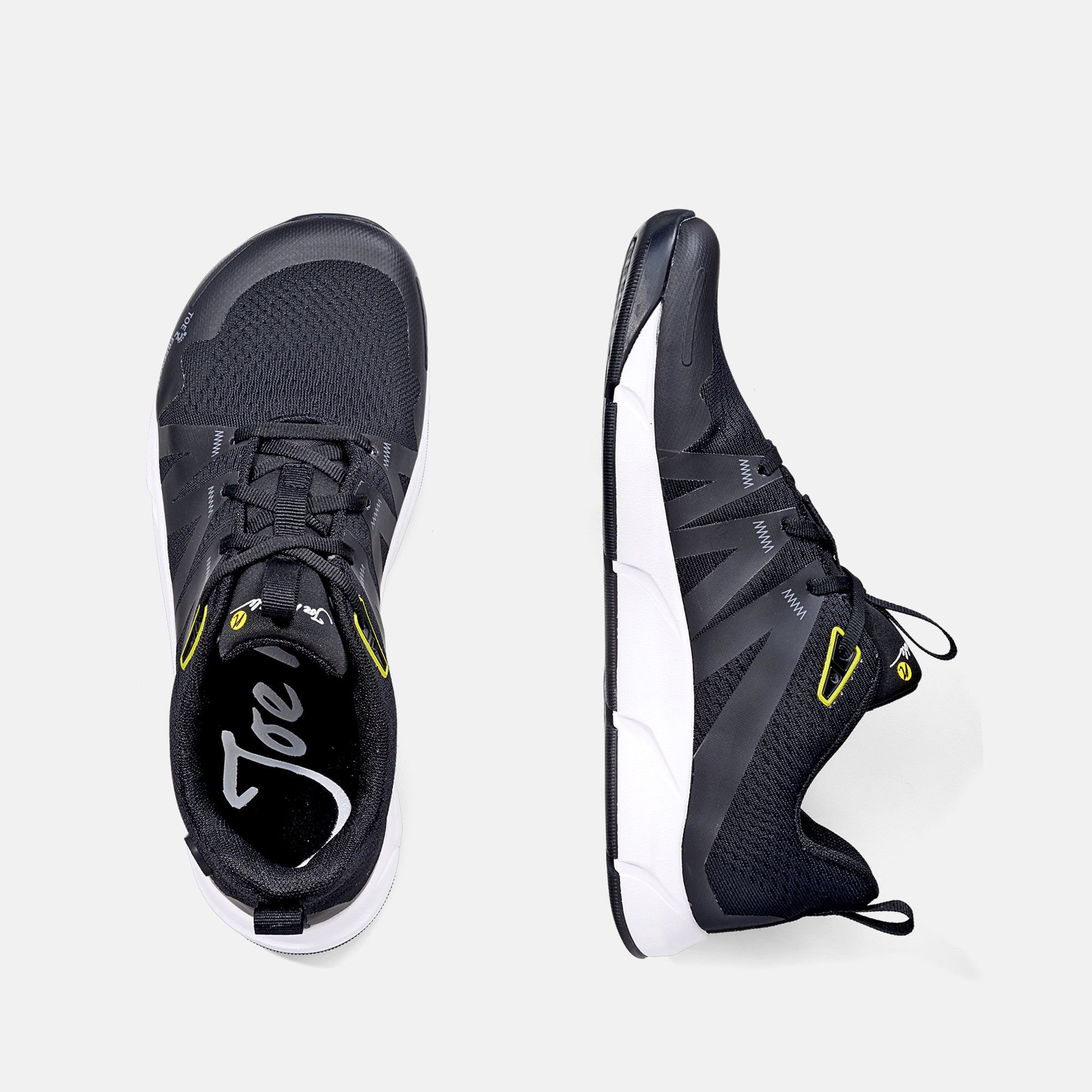 JOENIMBLE Schuhe Damenschuhe Addict in blackout aus Textil - Anlass: Sport (Ansicht von oben) JOENIMBLE Schuhe Damenschuhe Sport Addict blackout Textil Ansicht von oben