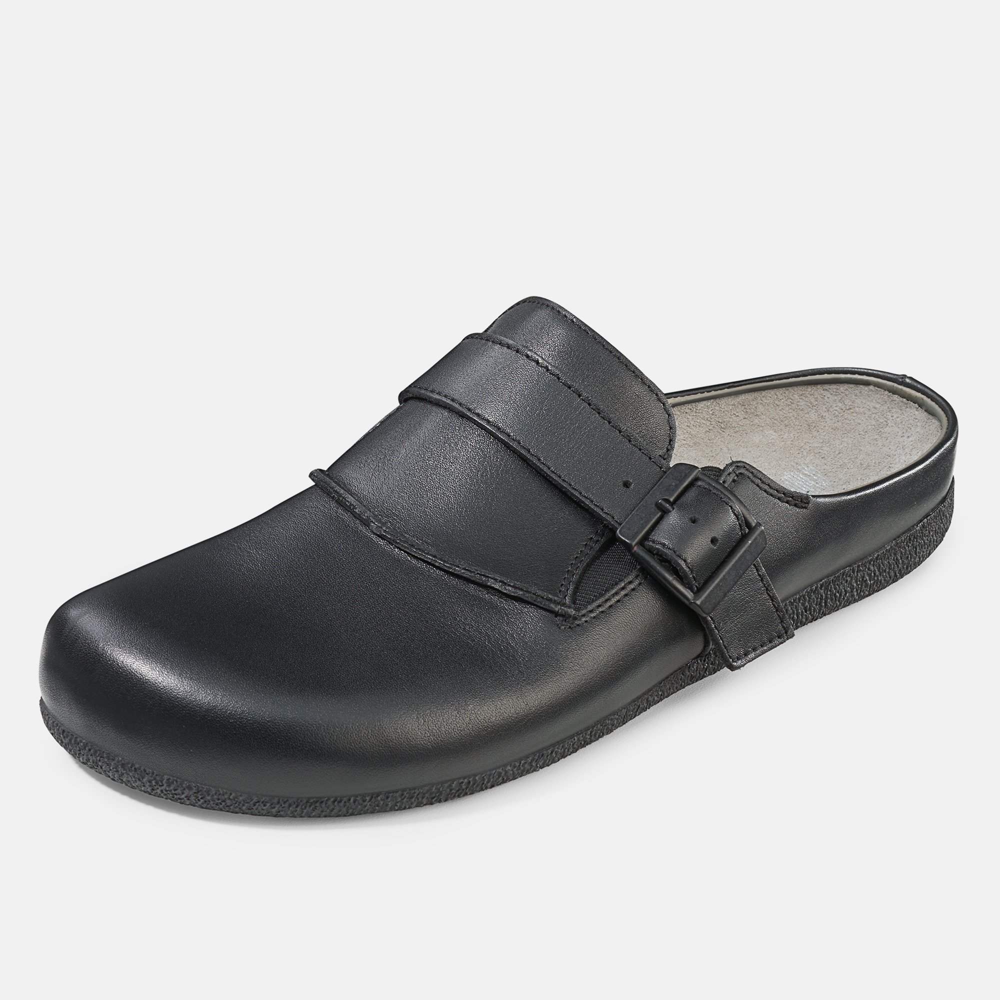 BÄR Schuhe Herrenschuhe Marlon in schwarz aus Rindnappaleder - Anlass: Hausschuhe (Produktbild) BÄR Schuhe Herrenschuhe Hausschuhe Marlon schwarz Rindnappaleder Produktbild