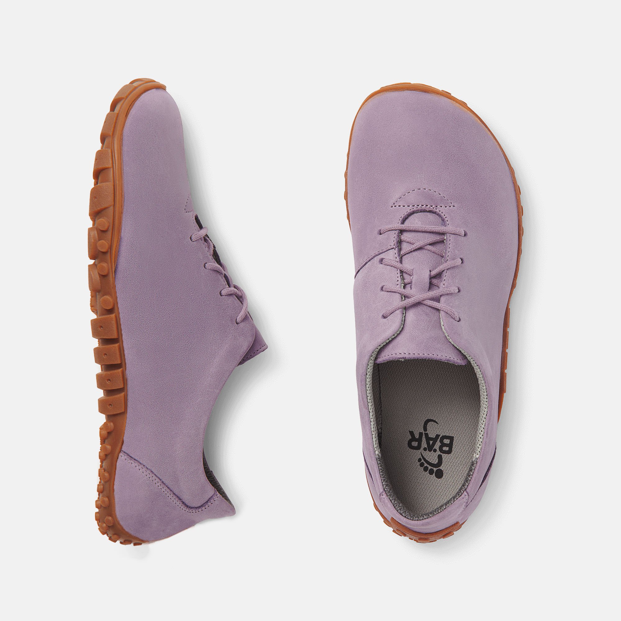 BÄR Schuhe Damenschuhe Alltag Joana lavendel Kalbnappaleder Ansicht von oben