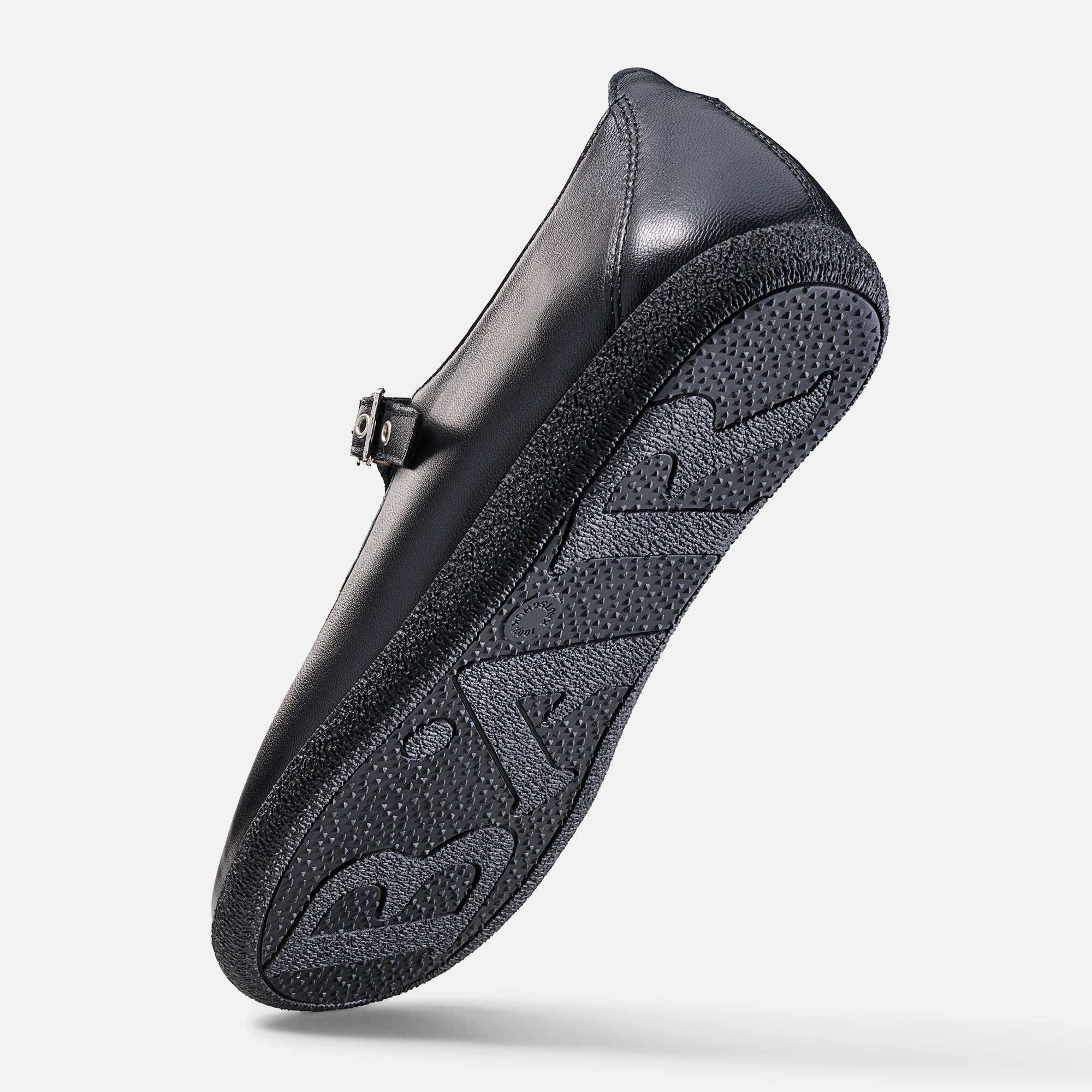 BÄR Schuhe Damenschuhe Freizeitschuhe Betsy schwarz Kalbnappaleder Seitenansicht