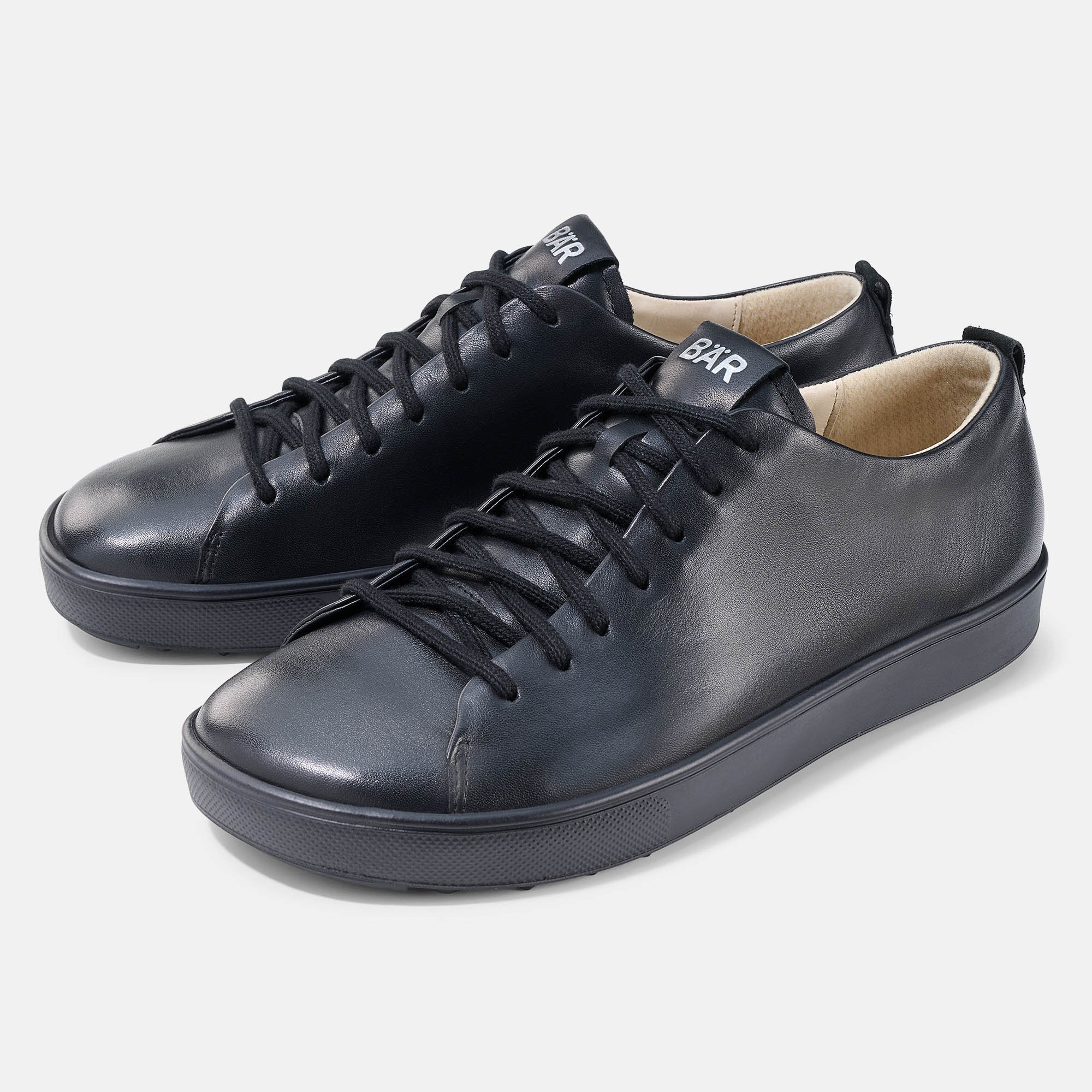BÄR Schuhe Unisexschuhe Freizeitschuhe Dale schwarz Rindnappaleder Hauptbild