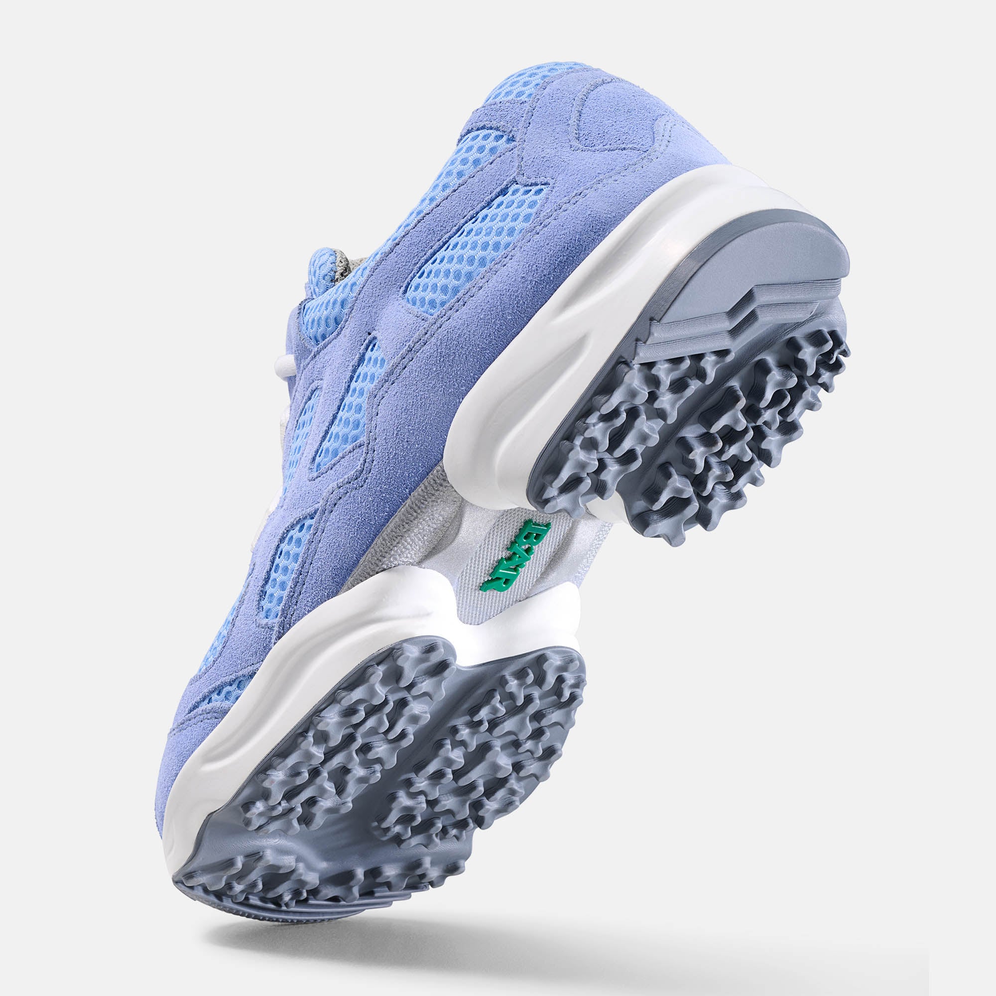 BÄR Schuhe Unisexschuhe Laufschuhe High Performance 2.5 hellblau Kalbveloursleder, Textil Seitenansicht