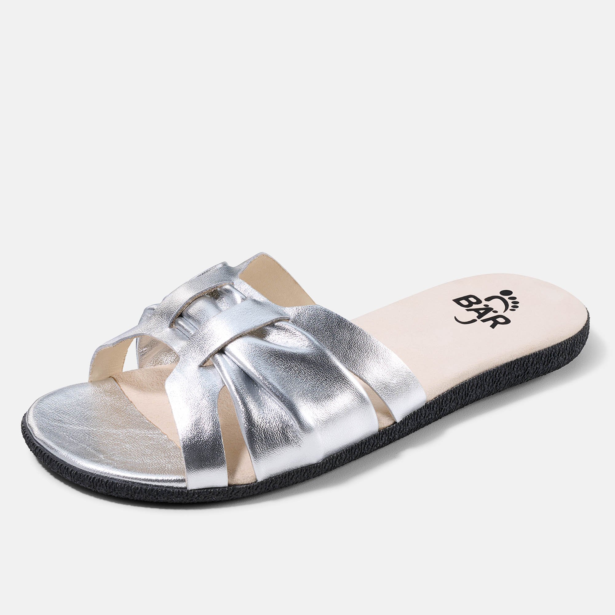 BÄR Schuhe Damenschuhe Tiana in silber aus Lammnappaleder - Anlass: Freizeitschuhe (Produktbild) BÄR Schuhe Damenschuhe Freizeitschuhe Tiana silber Lammnappaleder Produktbild