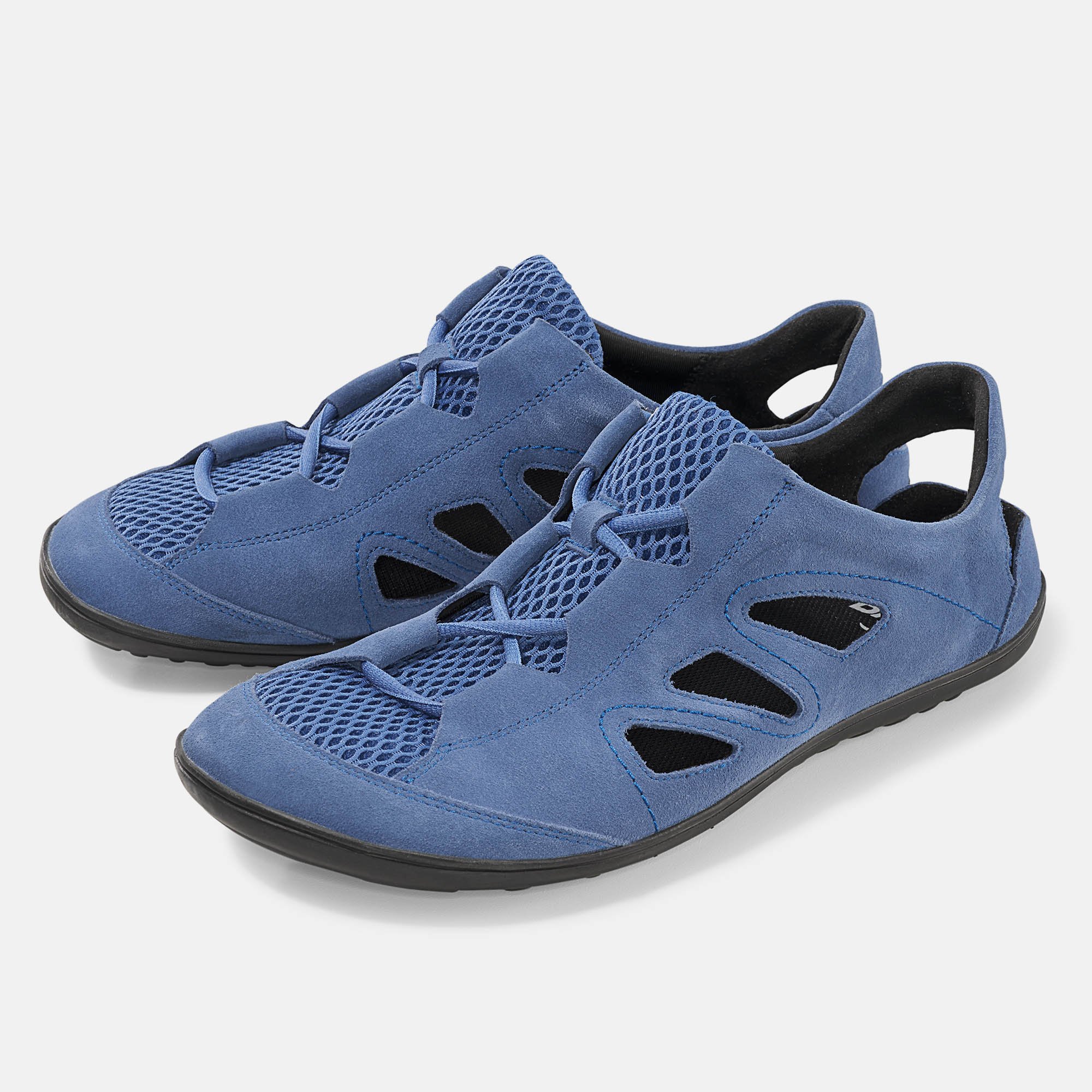 BÄR Schuhe Unisexschuhe Jess in blau aus Rindveloursleder, Mesh - Anlass: Alltag (Hauptbild) BÄR Schuhe Unisexschuhe Alltag Jess blau Rindveloursleder, Mesh Hauptbild