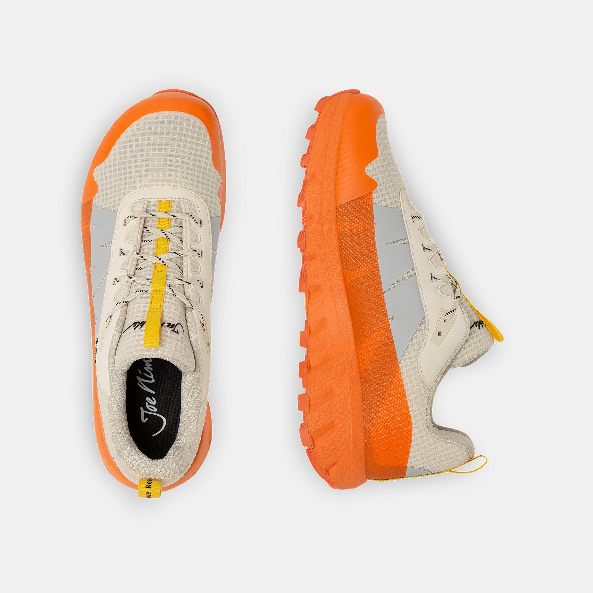 JOENIMBLE Schuhe Herrenschuhe Wanderschuhe Explore Addict orange Ansicht von oben