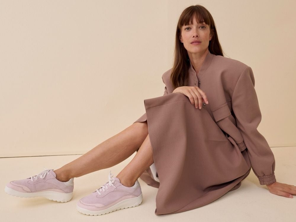 BÄR Schuhe Damenschuhe Freizeitschuhe Quinn rosa/flieder Kalbnappaleder, Kalbveloursleder Emotionsbild