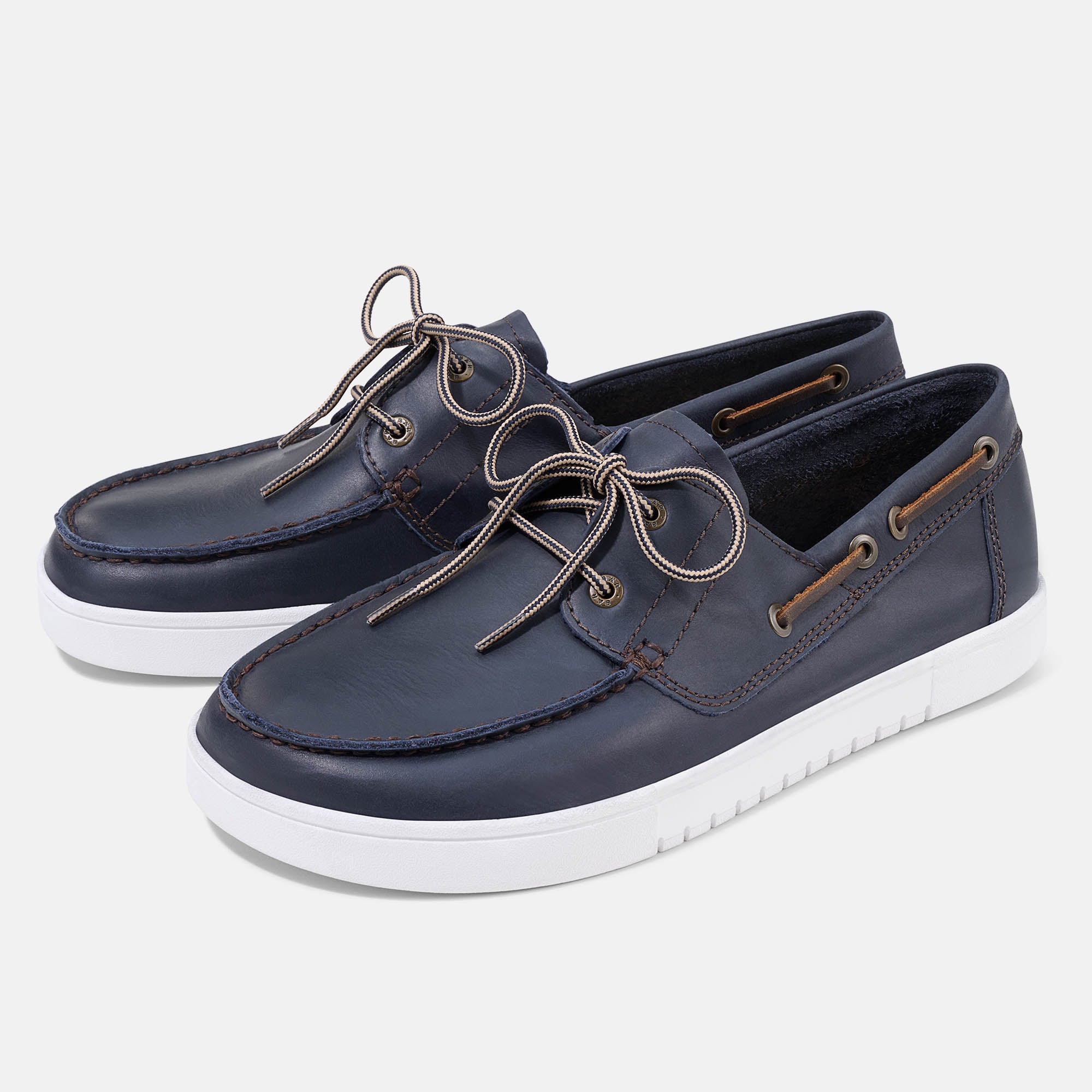 BÄR Schuhe Herrenschuhe Freizeitschuhe Emiliano dunkelblau Rindnappaleder gefettet Hauptbild